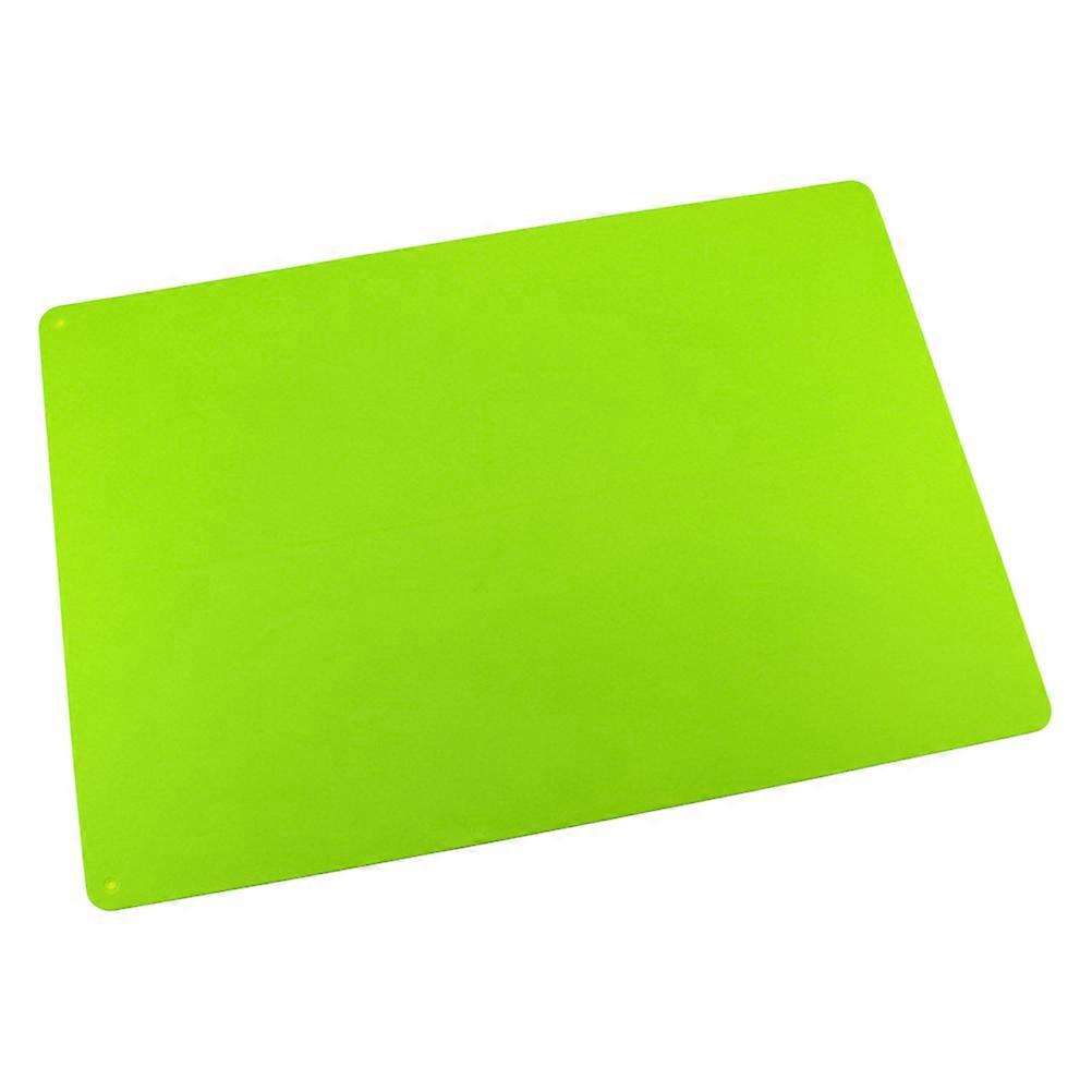Waterproof Heat Resistant Placemat For Home Use Green Silicone Pad Anti-Scalding Table Mat For Baking Preparation 1Pcs