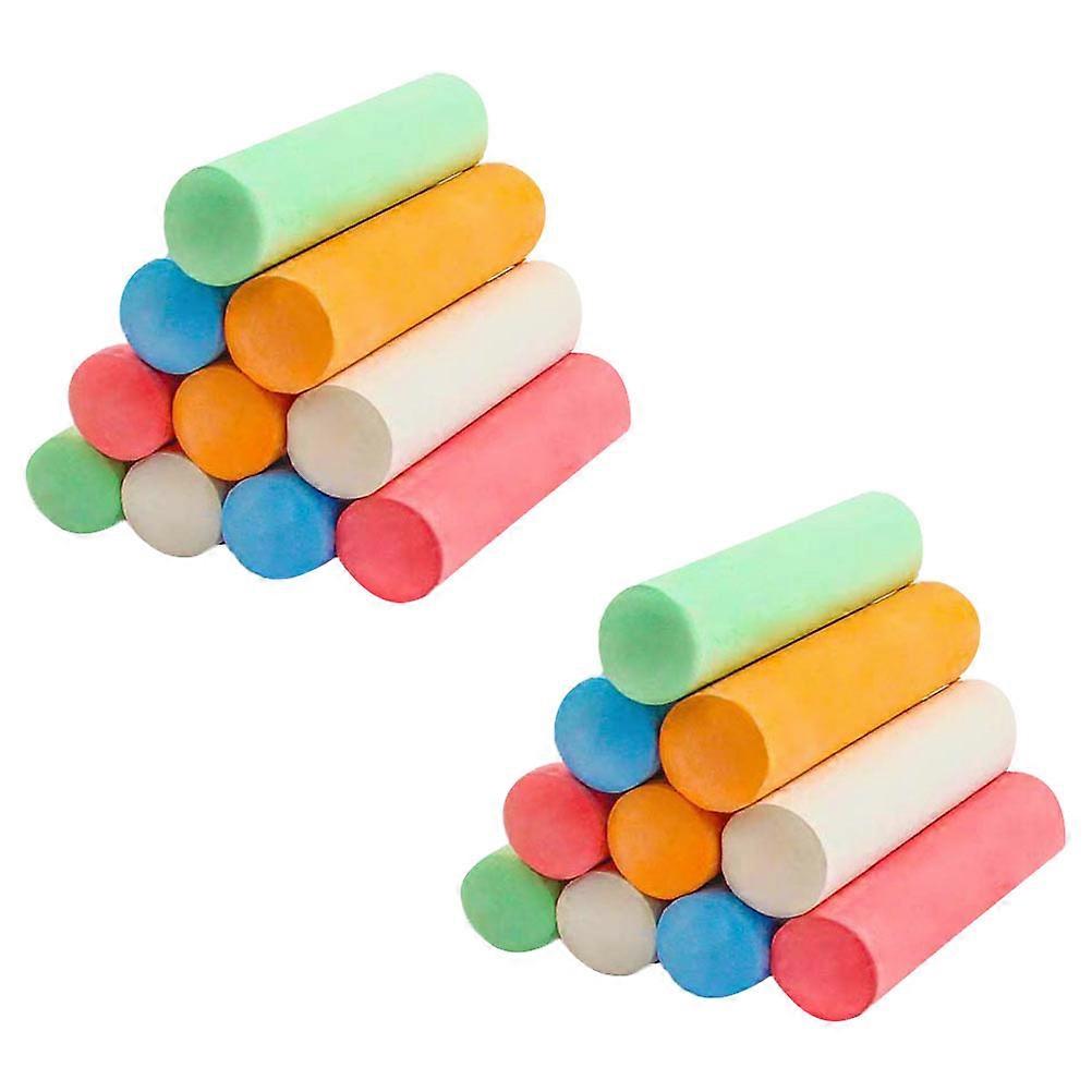 Colored Chalk for Chalkboard Graffiti Chalk Suitable for Writing on Various Surfaces 20Pcs
