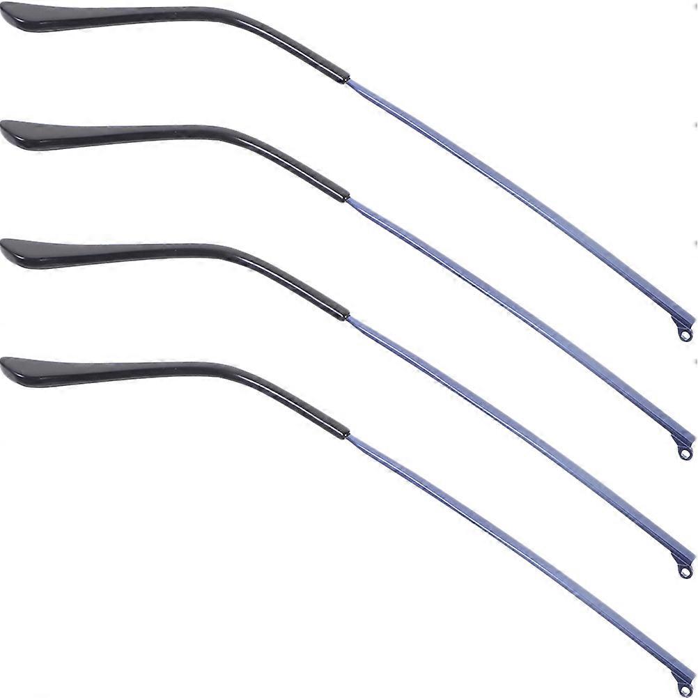 Eyeglasses Temple Electroplating Process Metal Eyewear Legs 2 Pcs