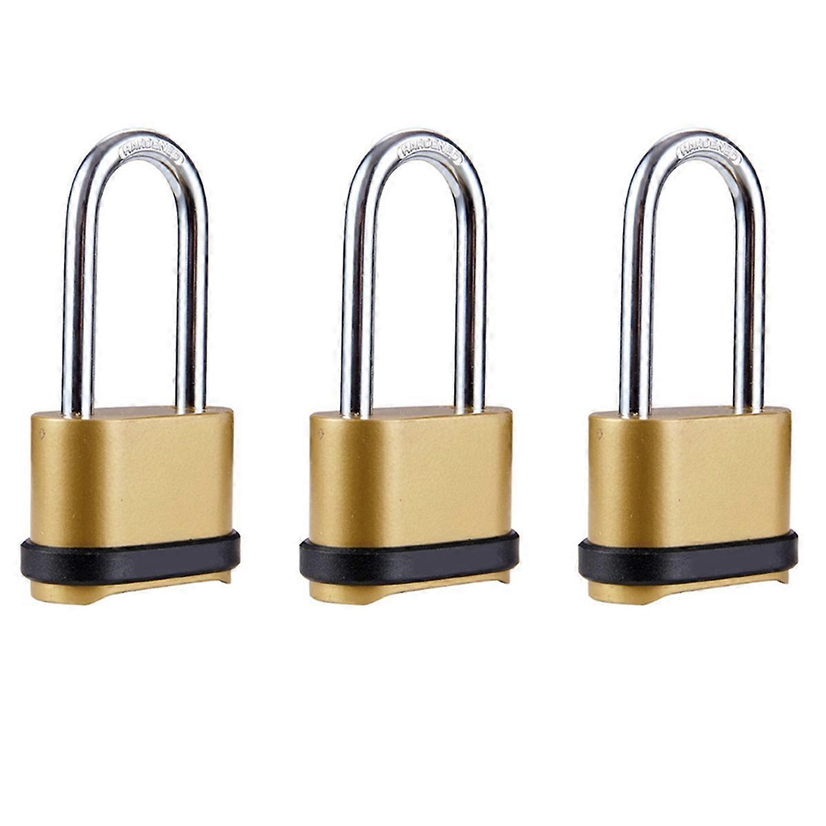 Long Beam Combination Lock, Padlock, Extended Lock Hook Bottom