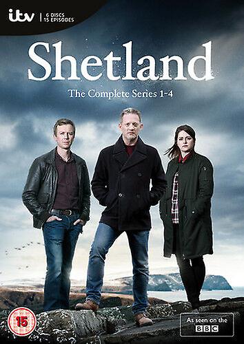 Shetland Series 1-4 DVD (2018) Douglas Henshall cert 15 6 discs NEW - Region 2