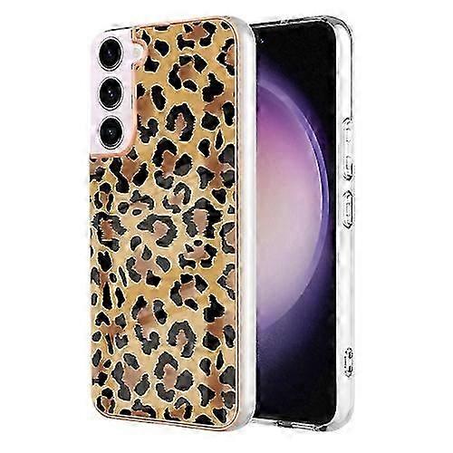 For Samsung Galaxy S22 5G Electroplating Marble Dual-side IMD Mobile Phone Case