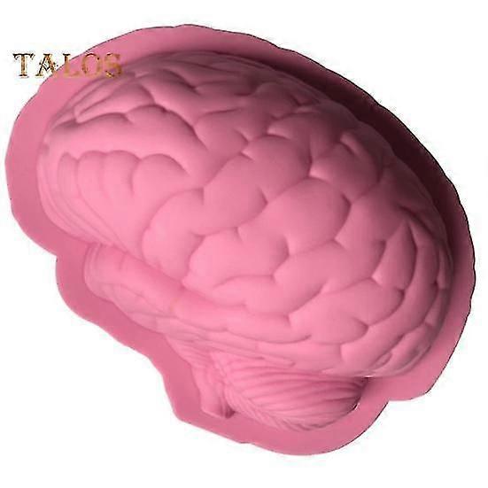 Halloween Cake Mold Brain Shape Clear Texture Environmentally Friendly Durable Wedding Props Halloween Cake Mold Cake Decorating Tool