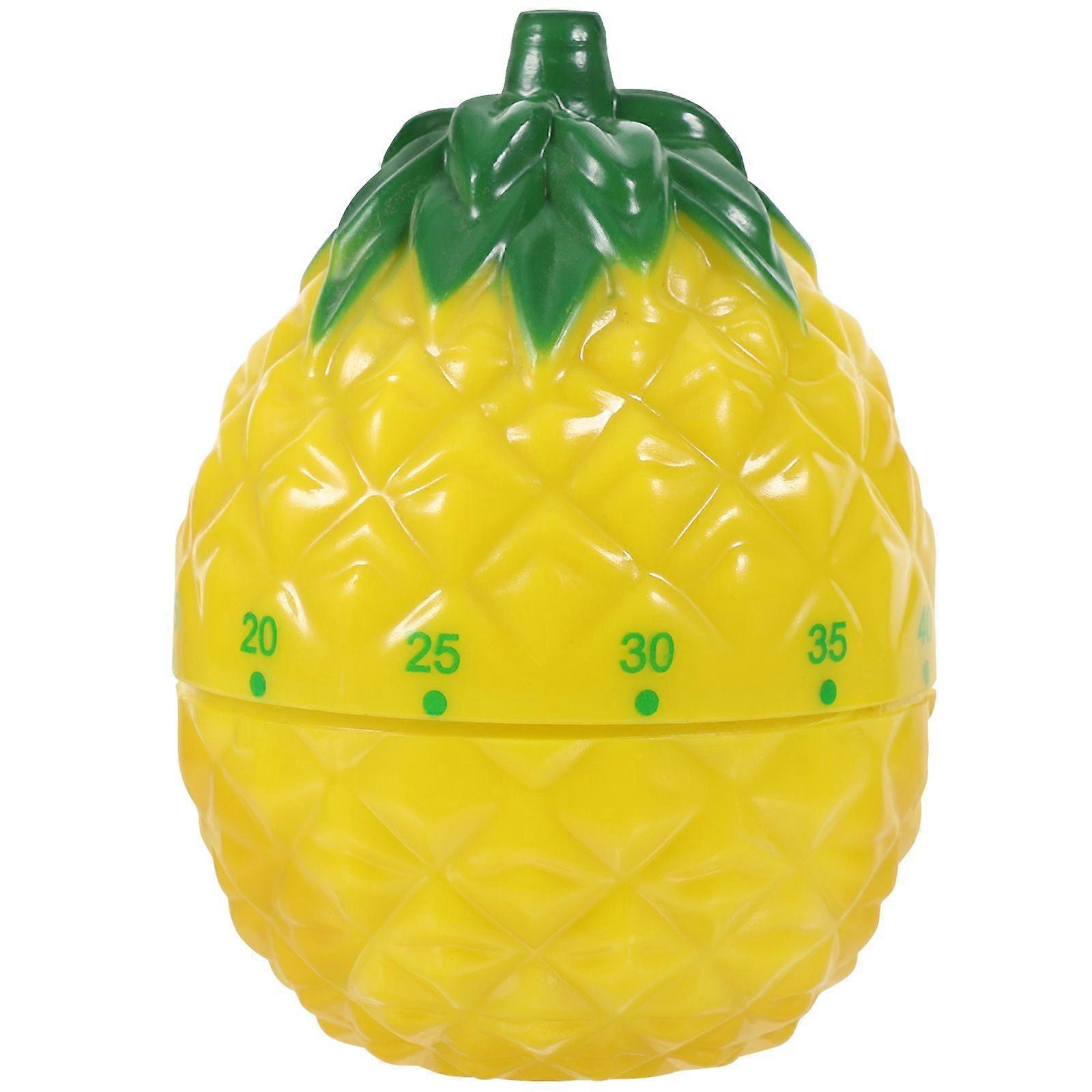 Kitchen Cooking Timer Cartoon Pineapple Mechanical Countdown Timer for Baking