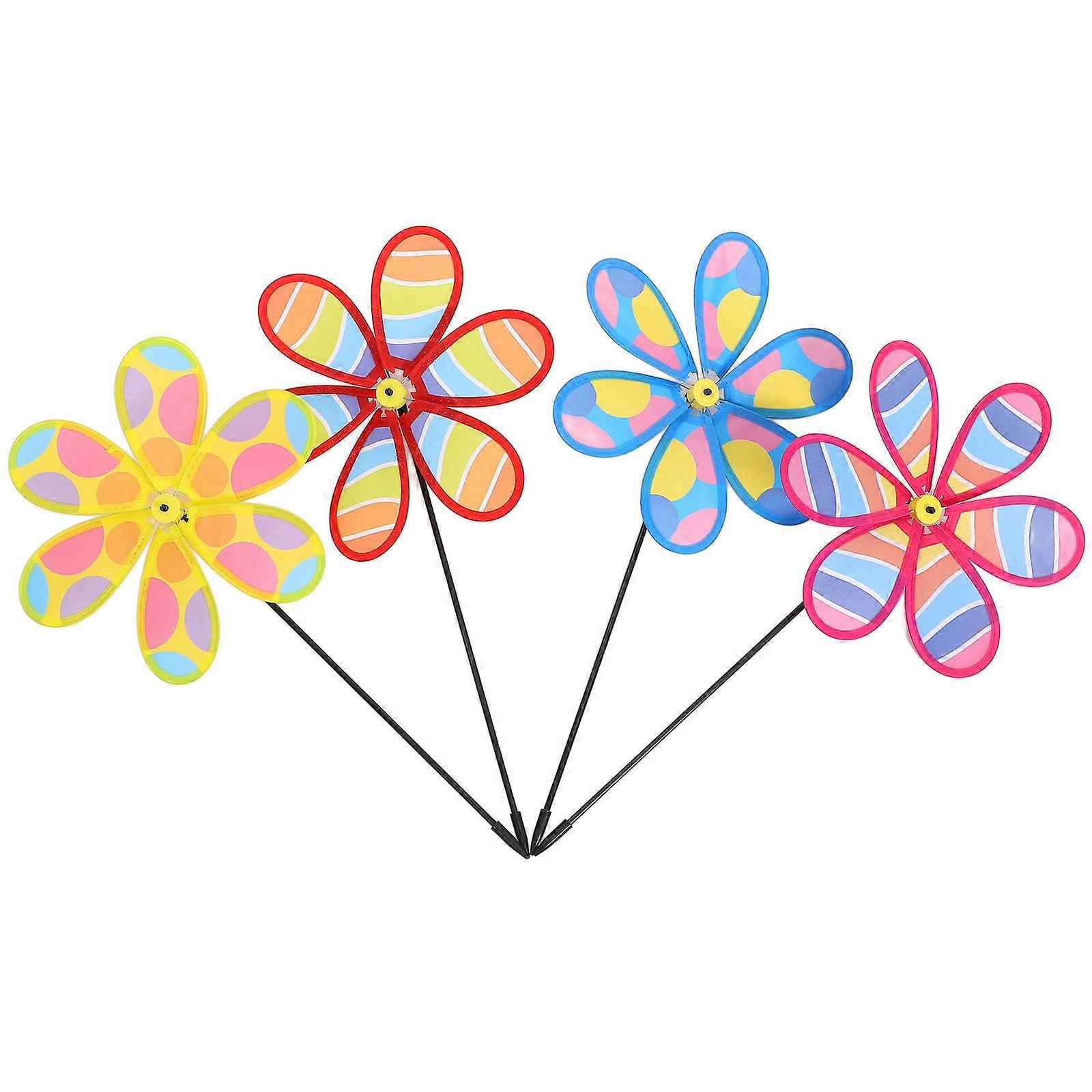 Decorative Wind Spinners Six- Design for Gardens Outdoor Events in Wind