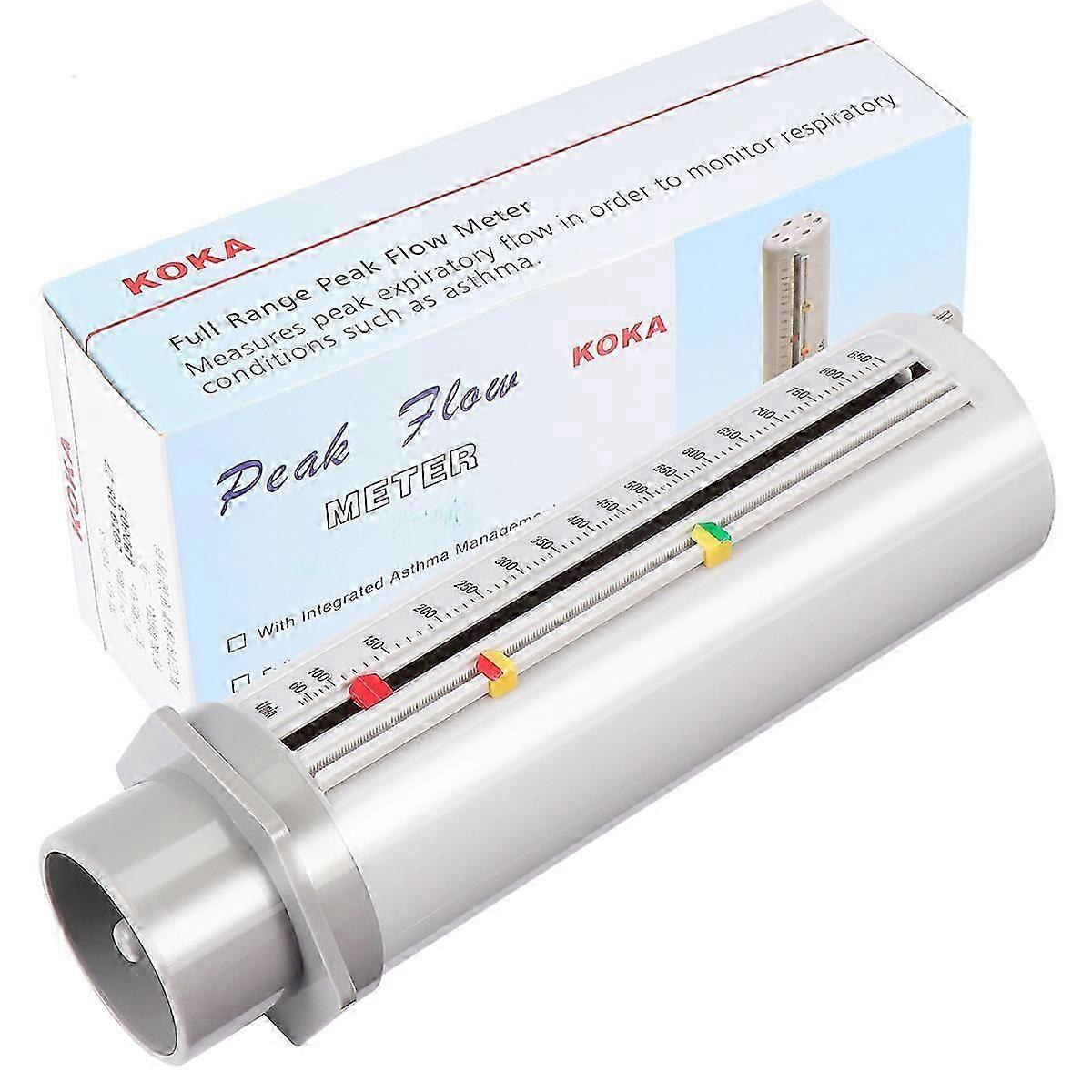 Przenośny spirometr Miernik przepływu szczytowego Miernik przepływu wydechowego Narzędzie do monitorowania astmy dla dorosłych