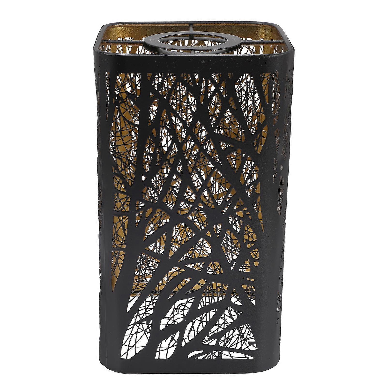 Elegant Small Metal Lamp Shade with Tree Pattern, Forest Theme Pendant Light for Home Decoration