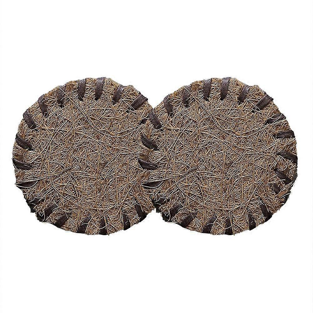 Bamboo Coconut Silk Mat Placemat Coaster Kitchen Table Bowl Mat C