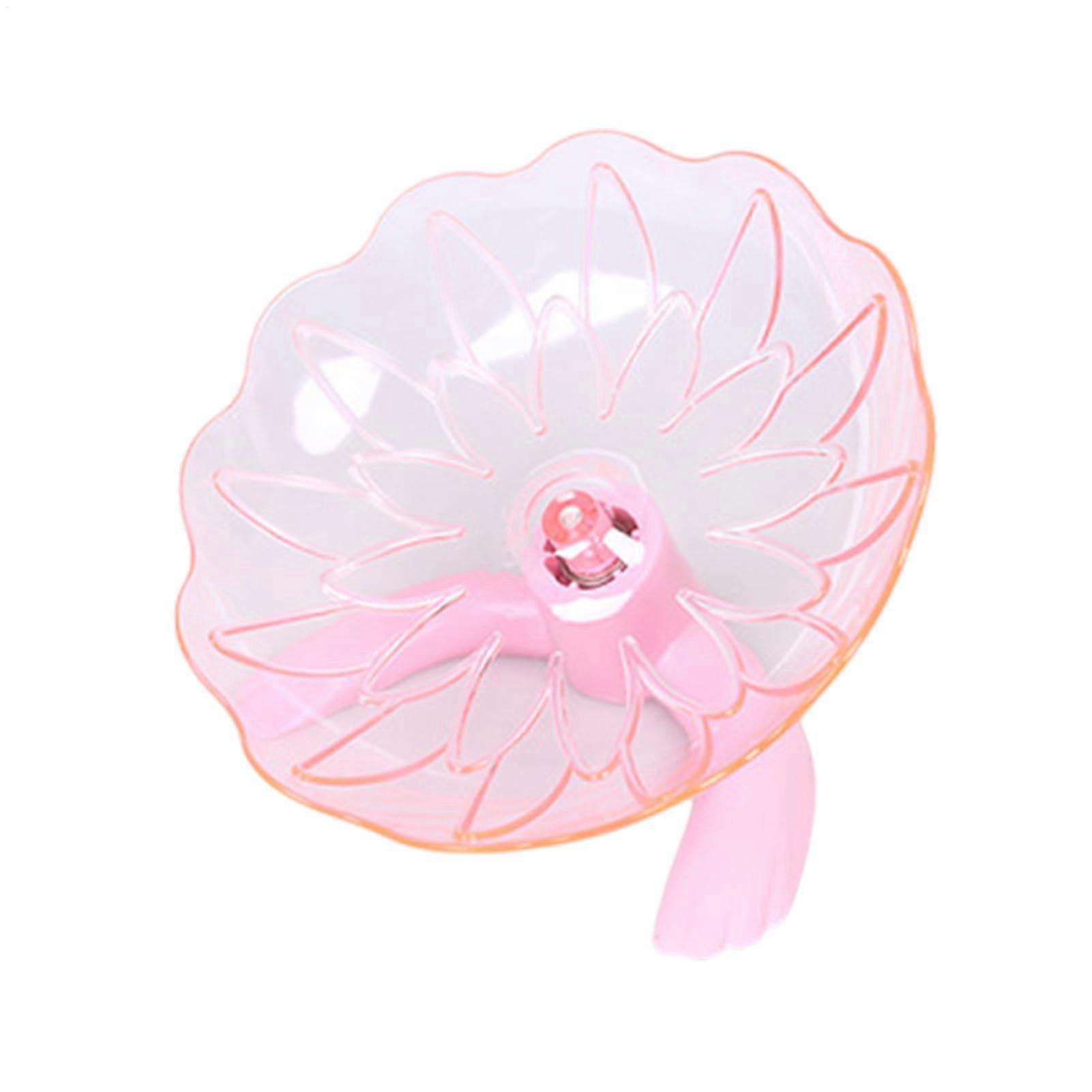 Hamster Running Wheels  Mouse cage accessories, stable, transparent jogging spinner