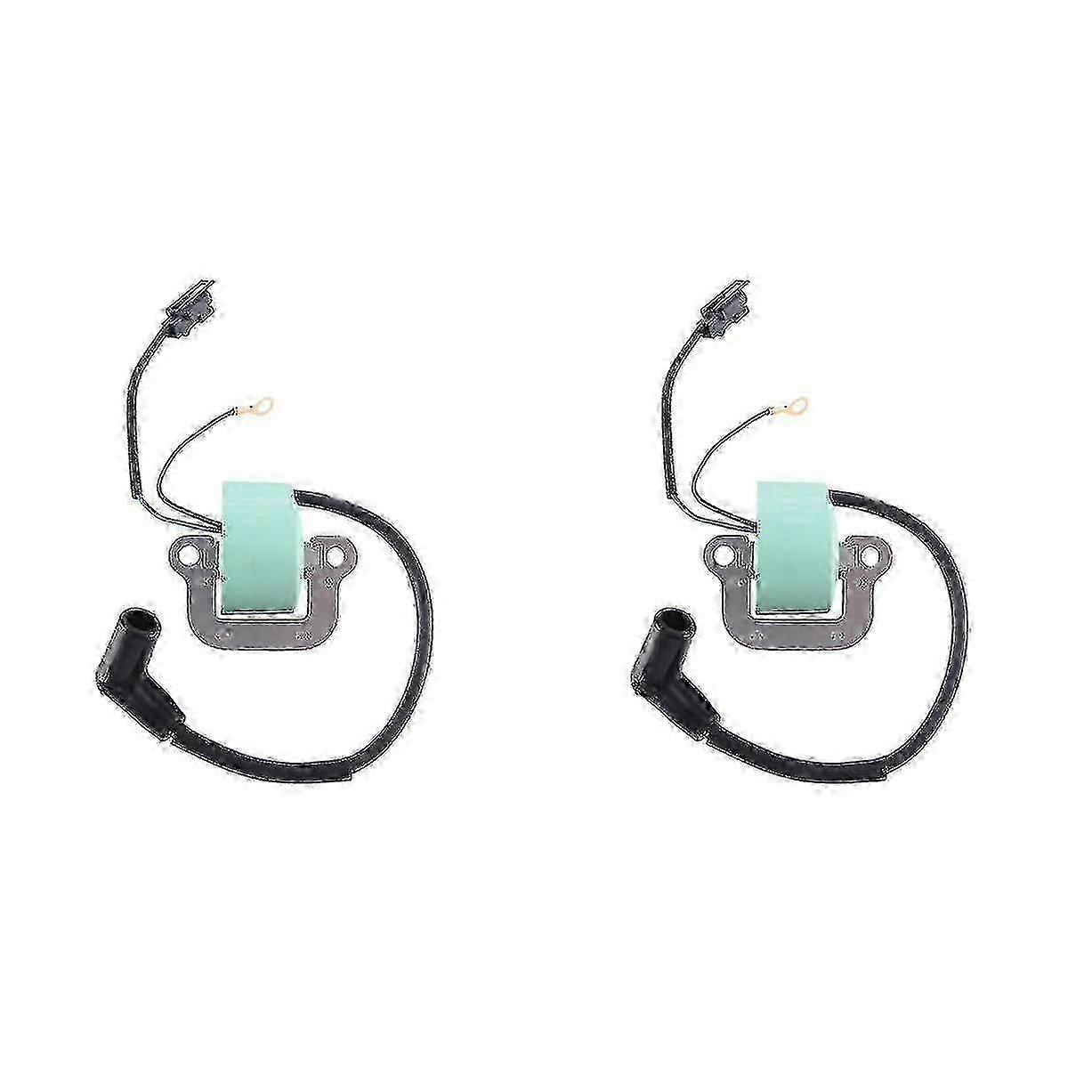 2X Ignition Coil Assembly for Certain Outboard Engines, Replaces Coil 502880