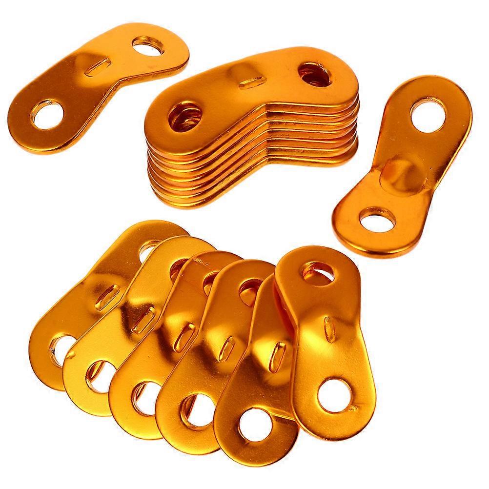 40Pcs Wind Rope Buckles Tent Rope Fastener Tent Cord Tensioner Camping Supplies