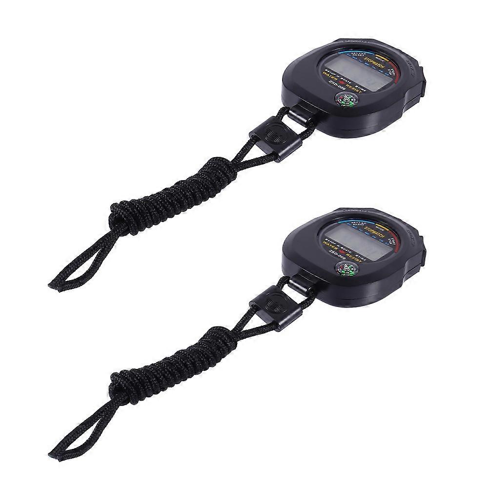 Multi-Function Game Stopwatches Practical Training Timers for Match 2Pcs