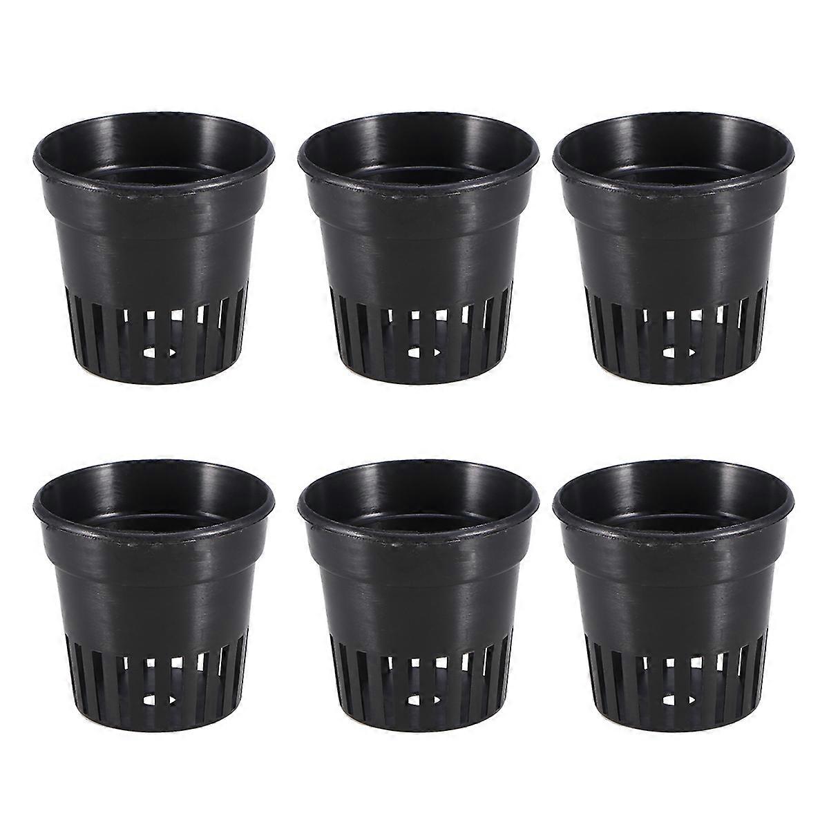 Starter Pot Plastic Pot Baskets Aquarium Plants Root Growth Promotion Durable 6Set