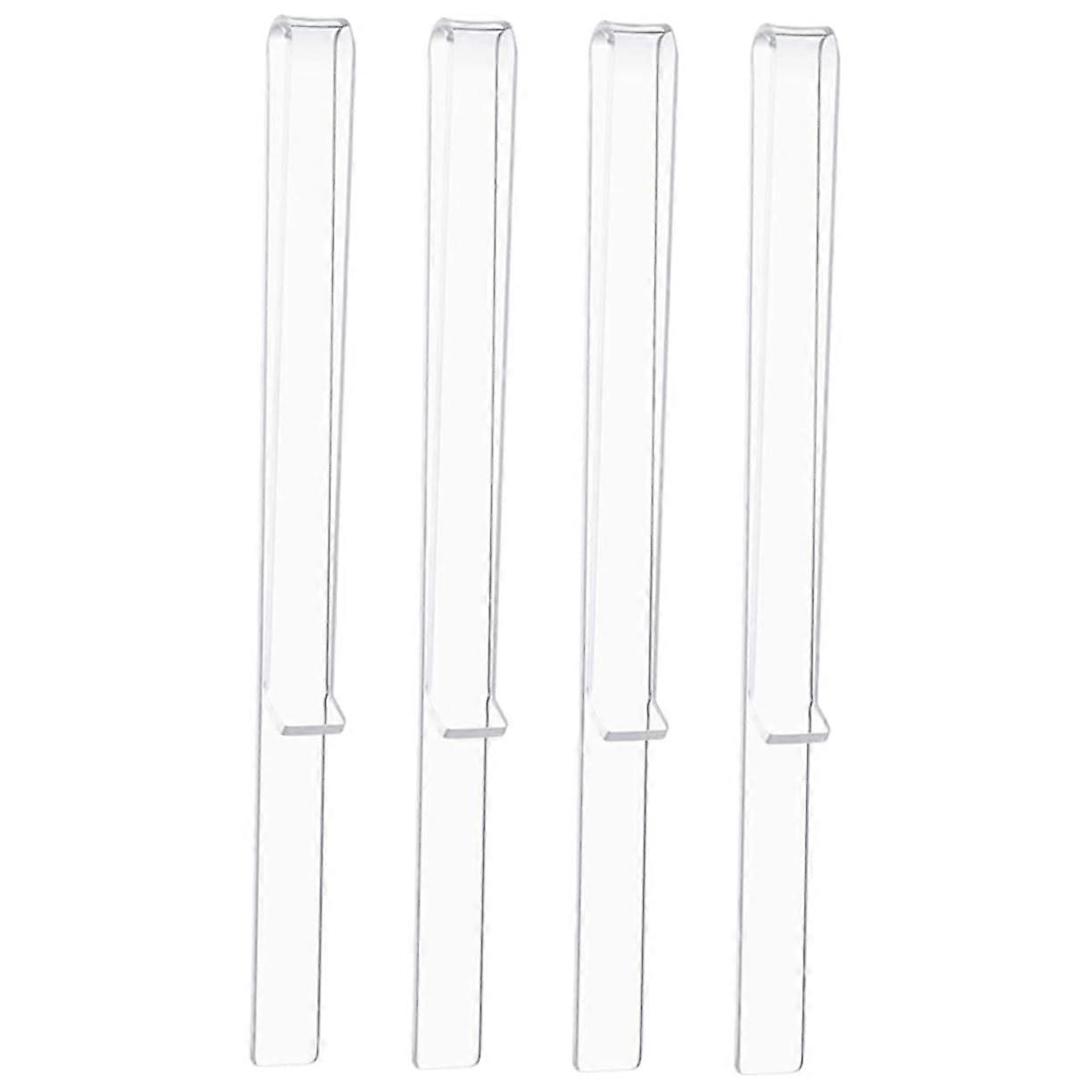 2 Pack Acrylic Sheet Music Stand Clips for Musicians Secure Page Holders