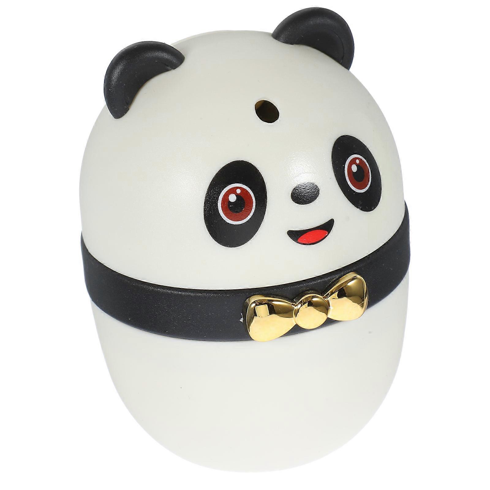 Panda Design Hand Press Cartoon Toothpick Dispenser Holder – Compact & Stylish Desktop Accessory for Home or Office Use