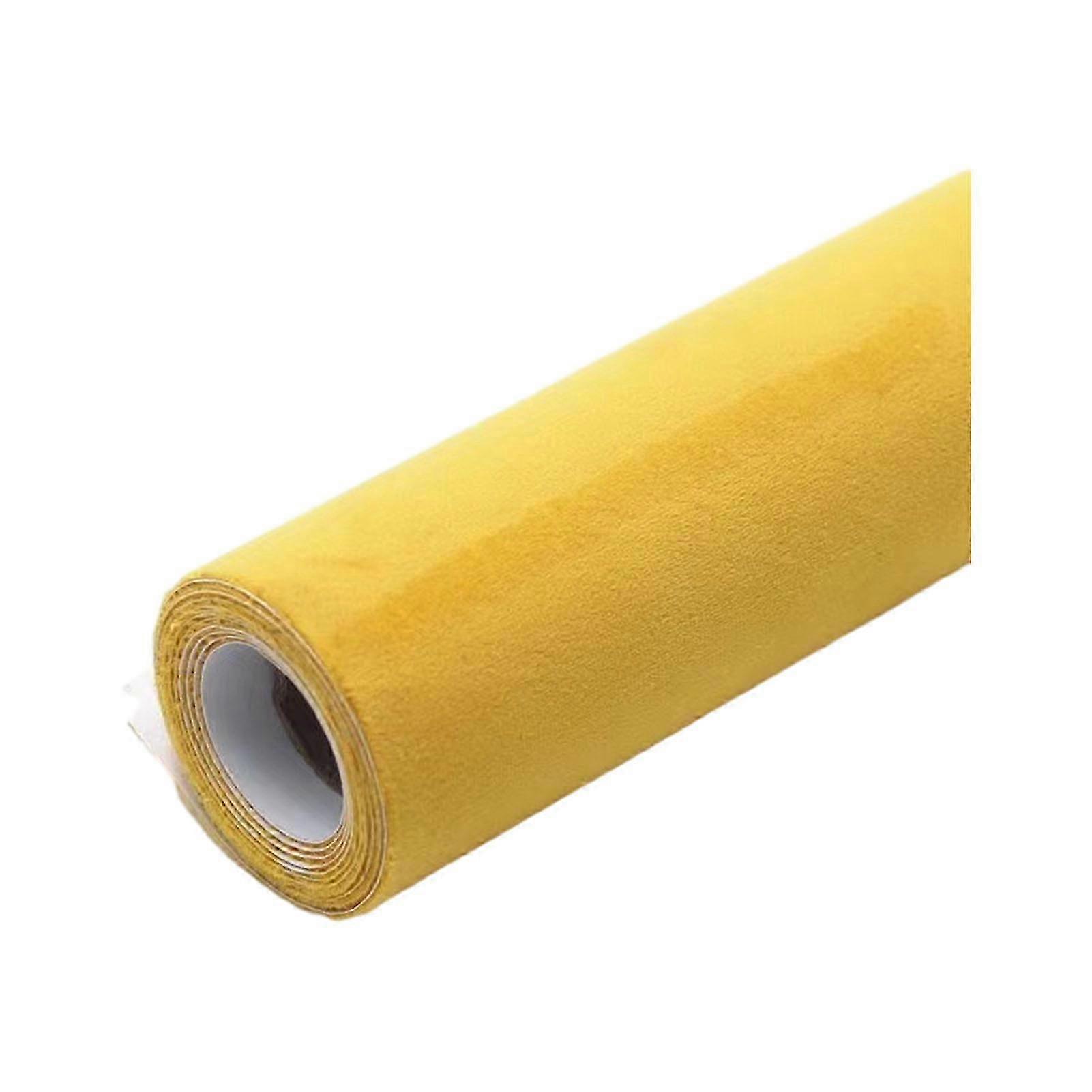 selvklæbende læder reparation patch til sofa sofa autostol - gul