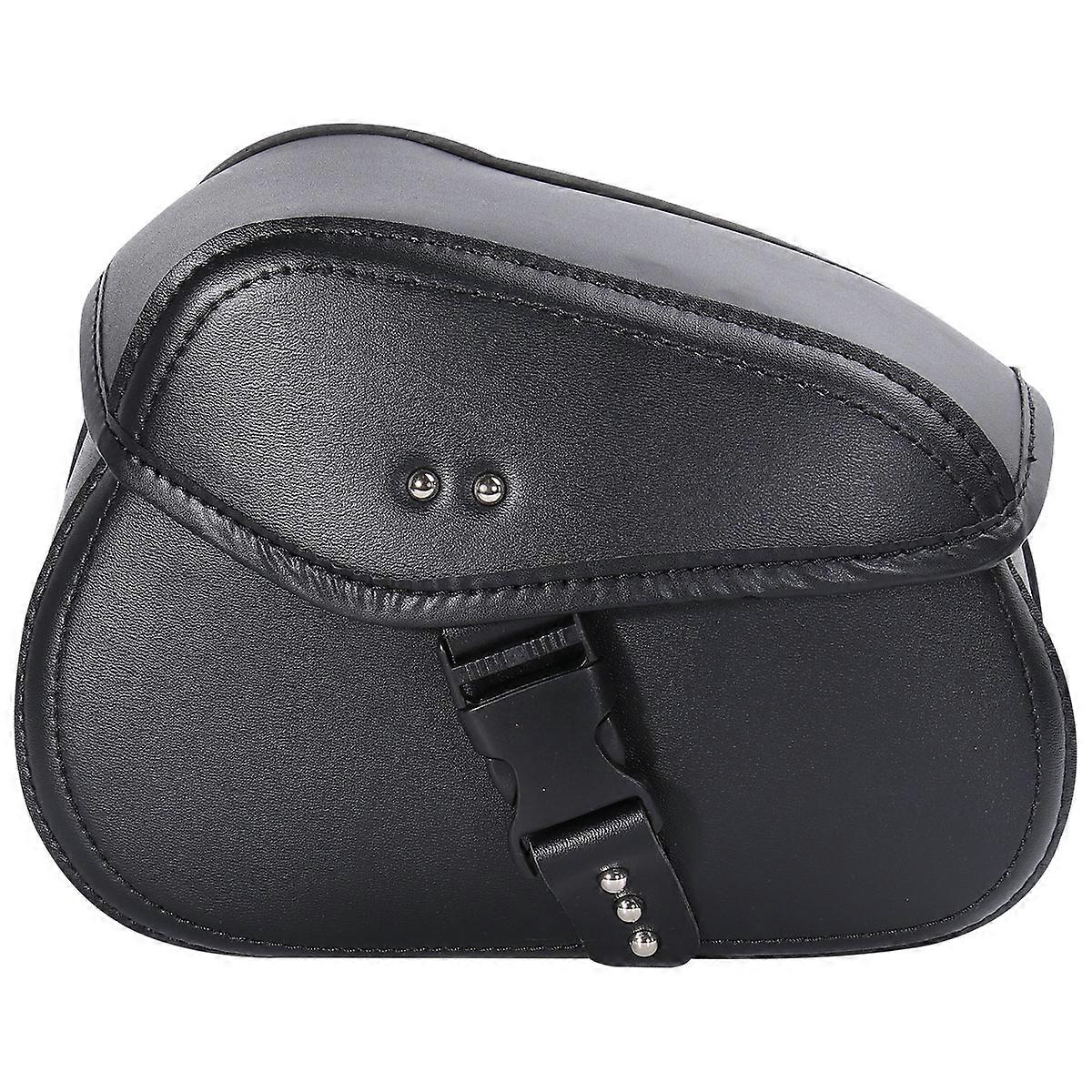 Motorcycle Saddlebag PU Hanging Pouch for Electrocar – Durable, Easy Install, Stylish Design with Capacity Pockets for Essentials