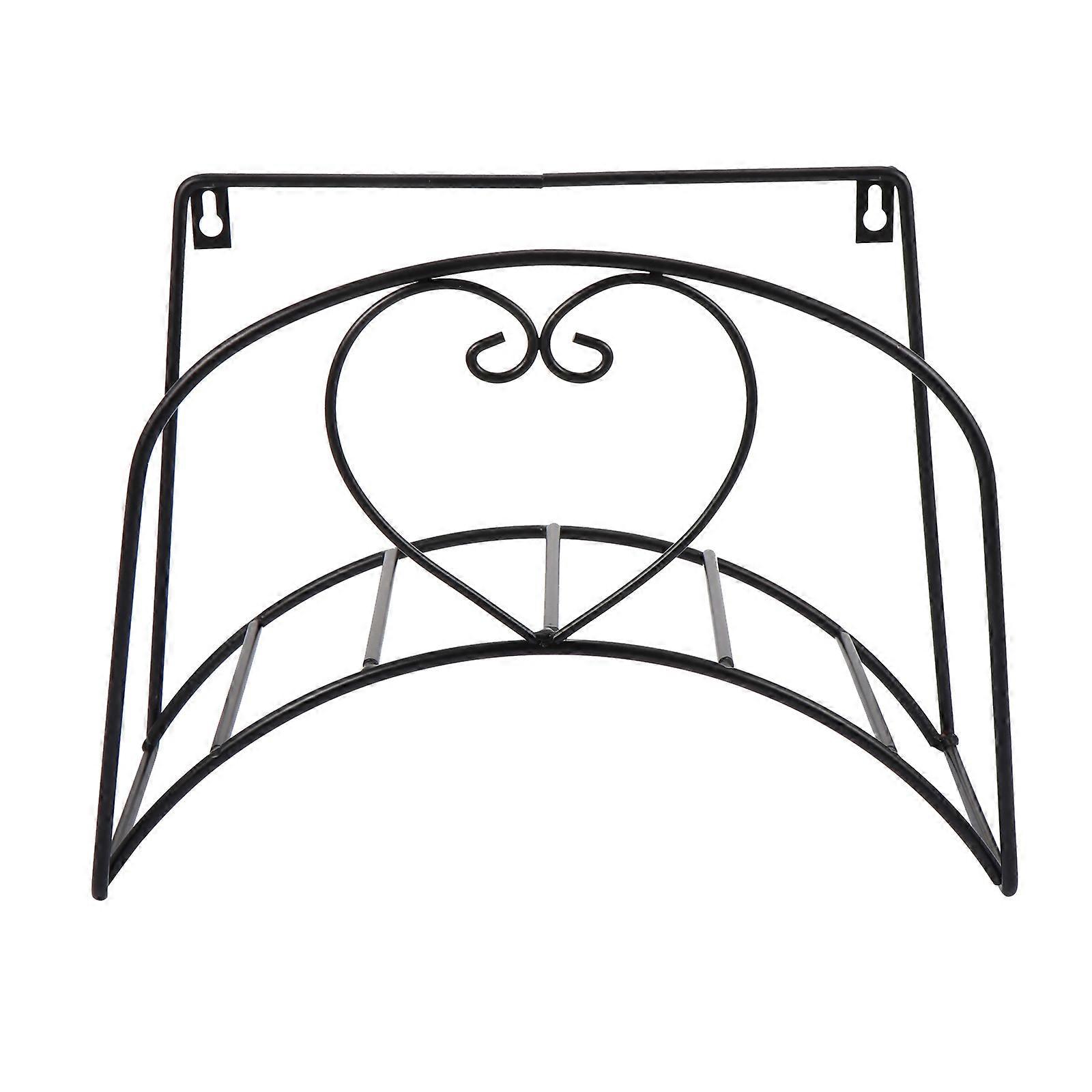 Hanging Water Pipe Storage Rack Iron Material Hose Bracket For Outside Wall 1Pack