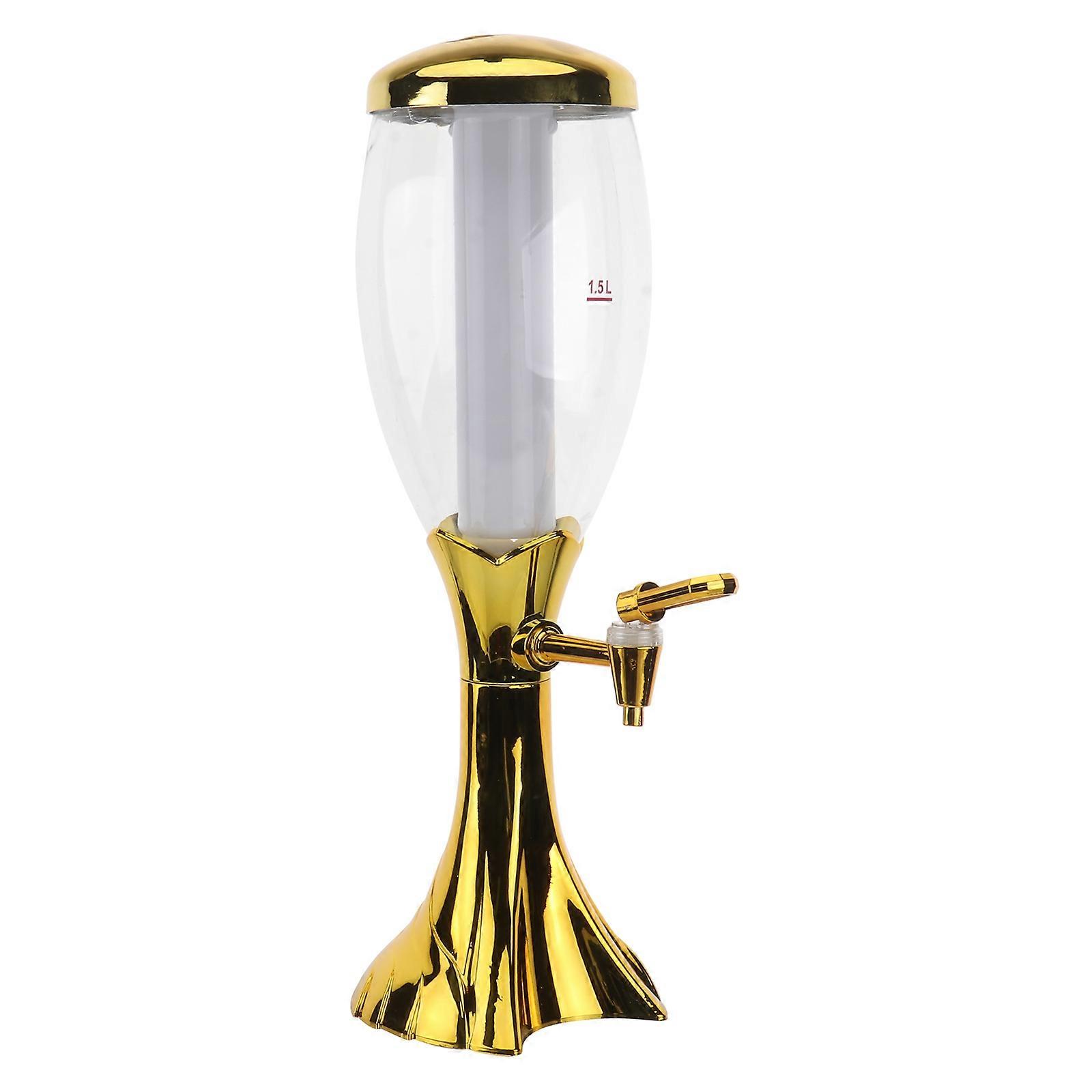 Party Drinking Dispenser Tabletop Tower Dispenser ABS PC Material Tower Shape Storage Holder 1Set