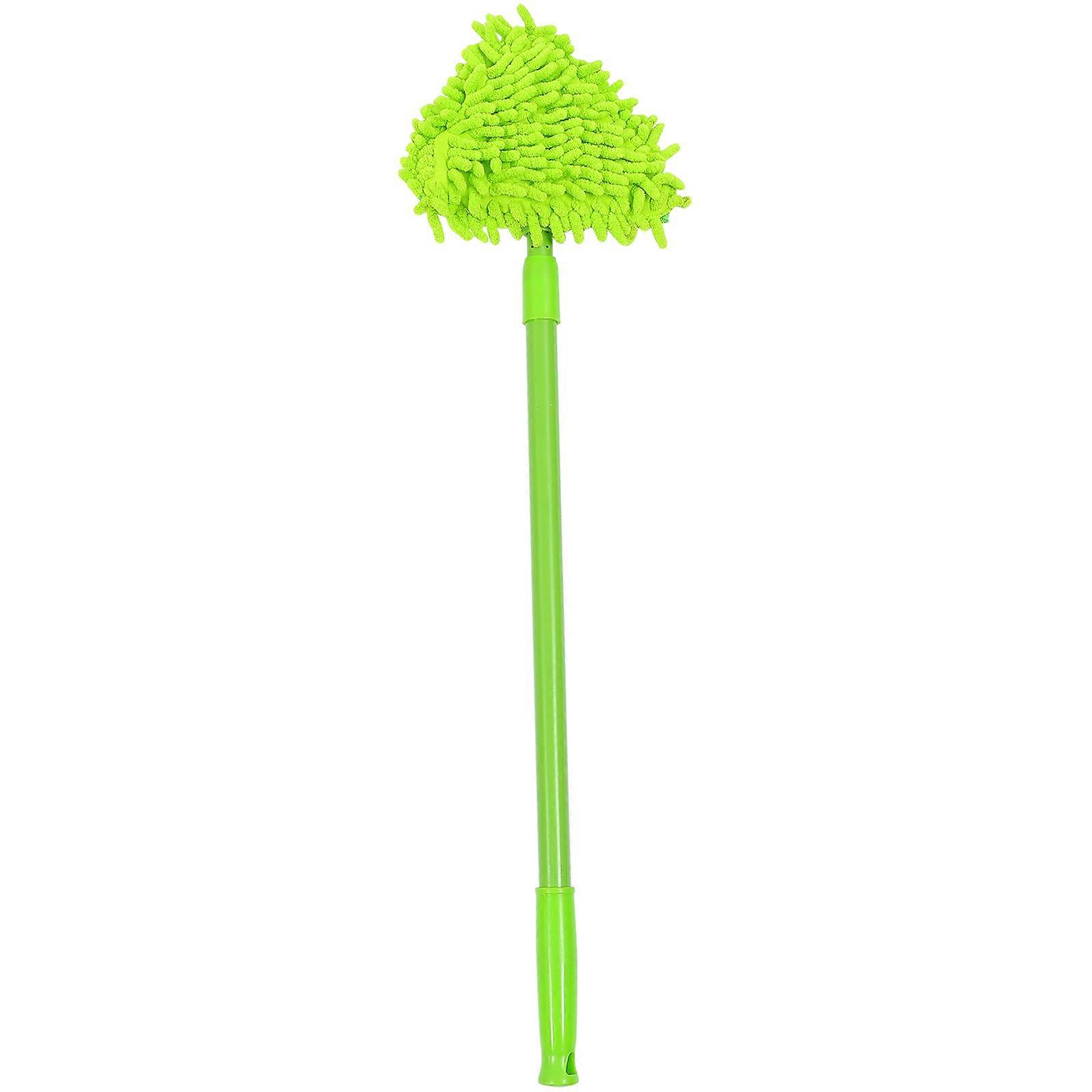 Triangular Mop for Car Home Glass Floors Windows Cleaning 2pcs 1 Set