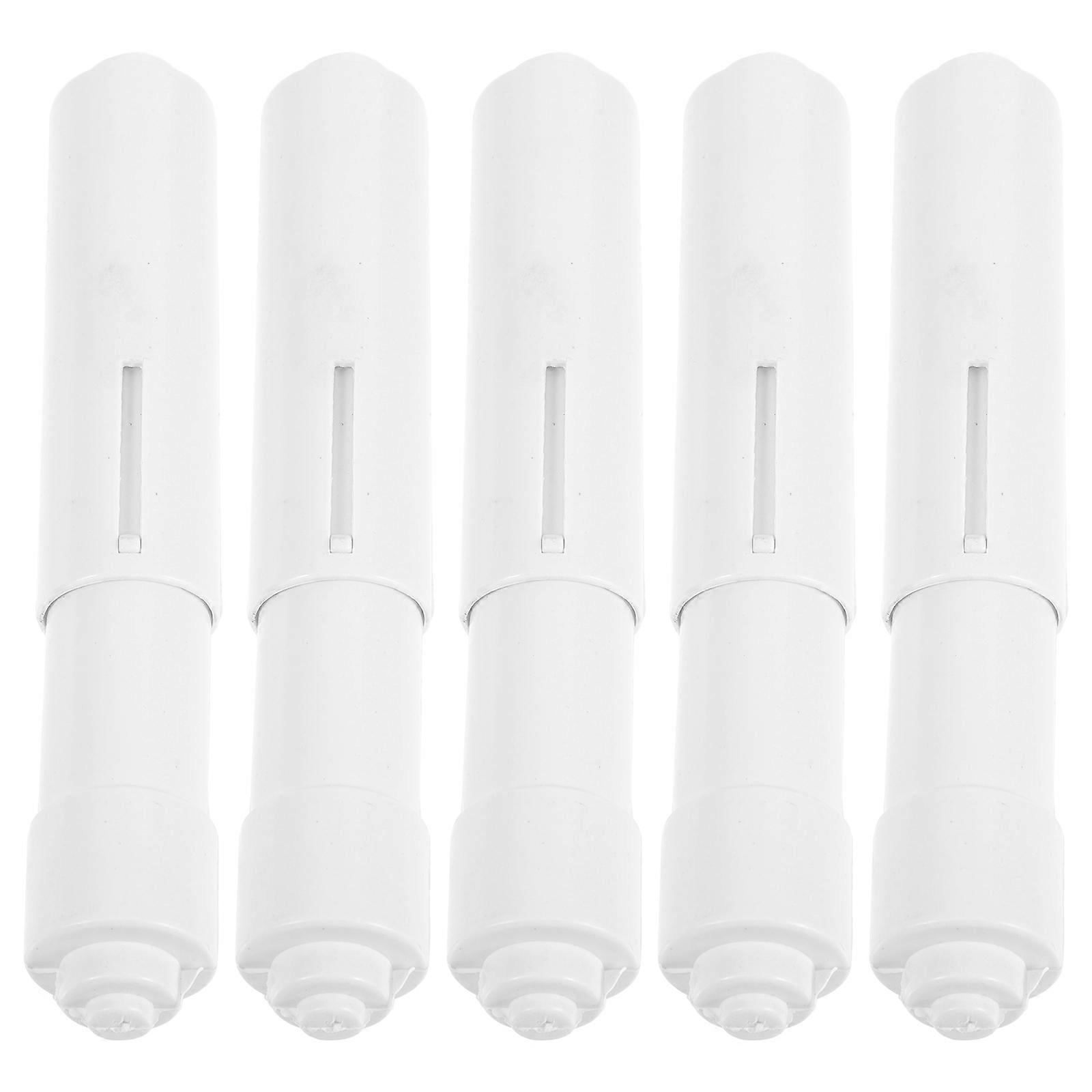 Toilet Paper Replacement Spindle Rods Storage Solution For Household Users Bathroom Accessories 5Pack
