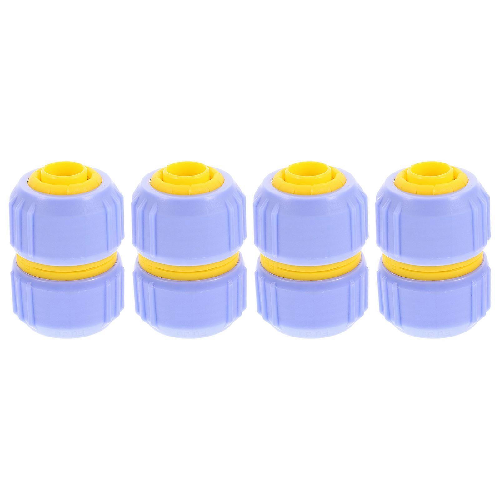 4pcs Durable Garden Hose Quick Connectors for Easy Connection to Sprayers, Faucets & Lawn Accessories