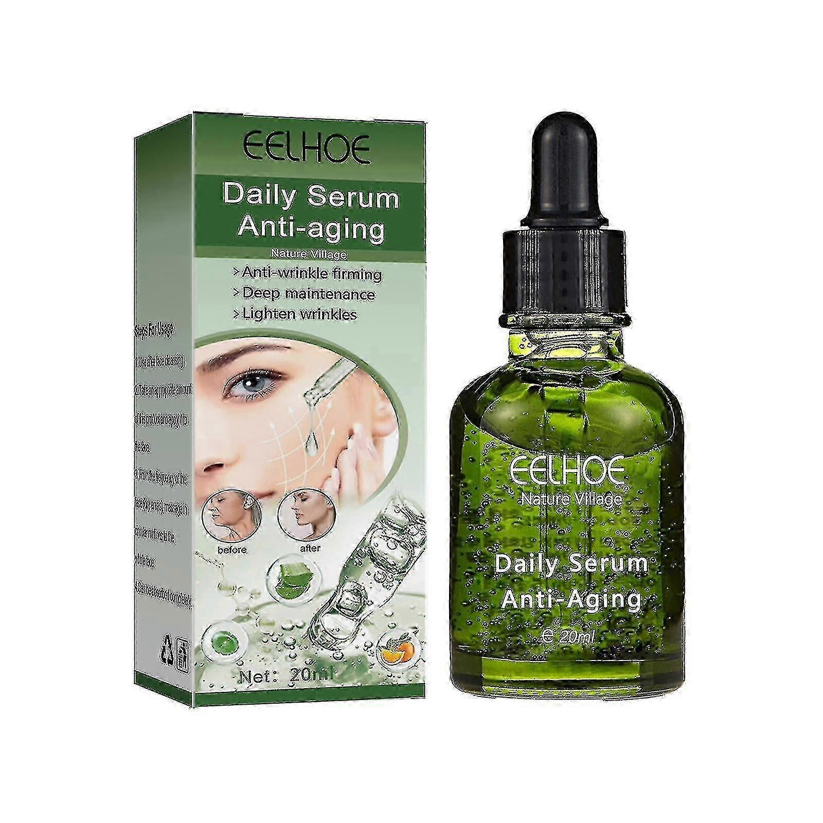 Lekeインテンシブアンチリンクルセラムフェイシャルファーミング、小じわやしわを明るくし、肌を改善し、毛穴を縮小します