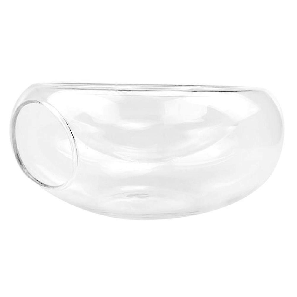 Elegant Glass Vegetable Bowl with Side Opening for Fruit Salad – Stylish Serving Bowl for Parties and Events