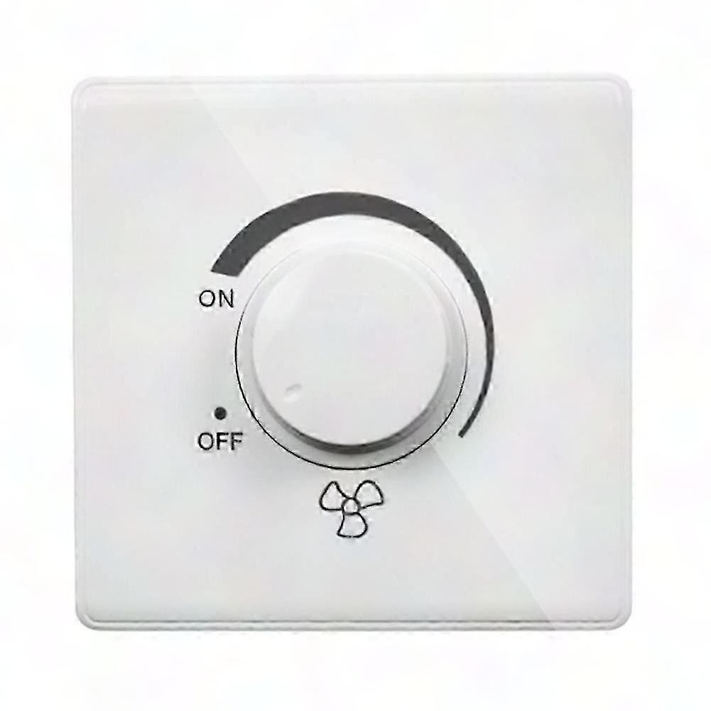 86 Type Ceiling Fan Speed Controller Wall Switch 220V 10A Stepless Adjustable