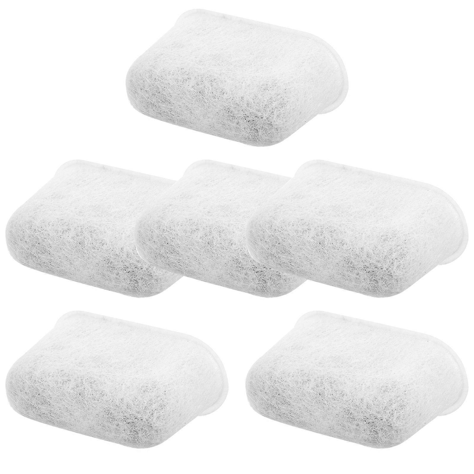 Water Filter Machine Coffee Machine Accessories Heavy White 6Pcs