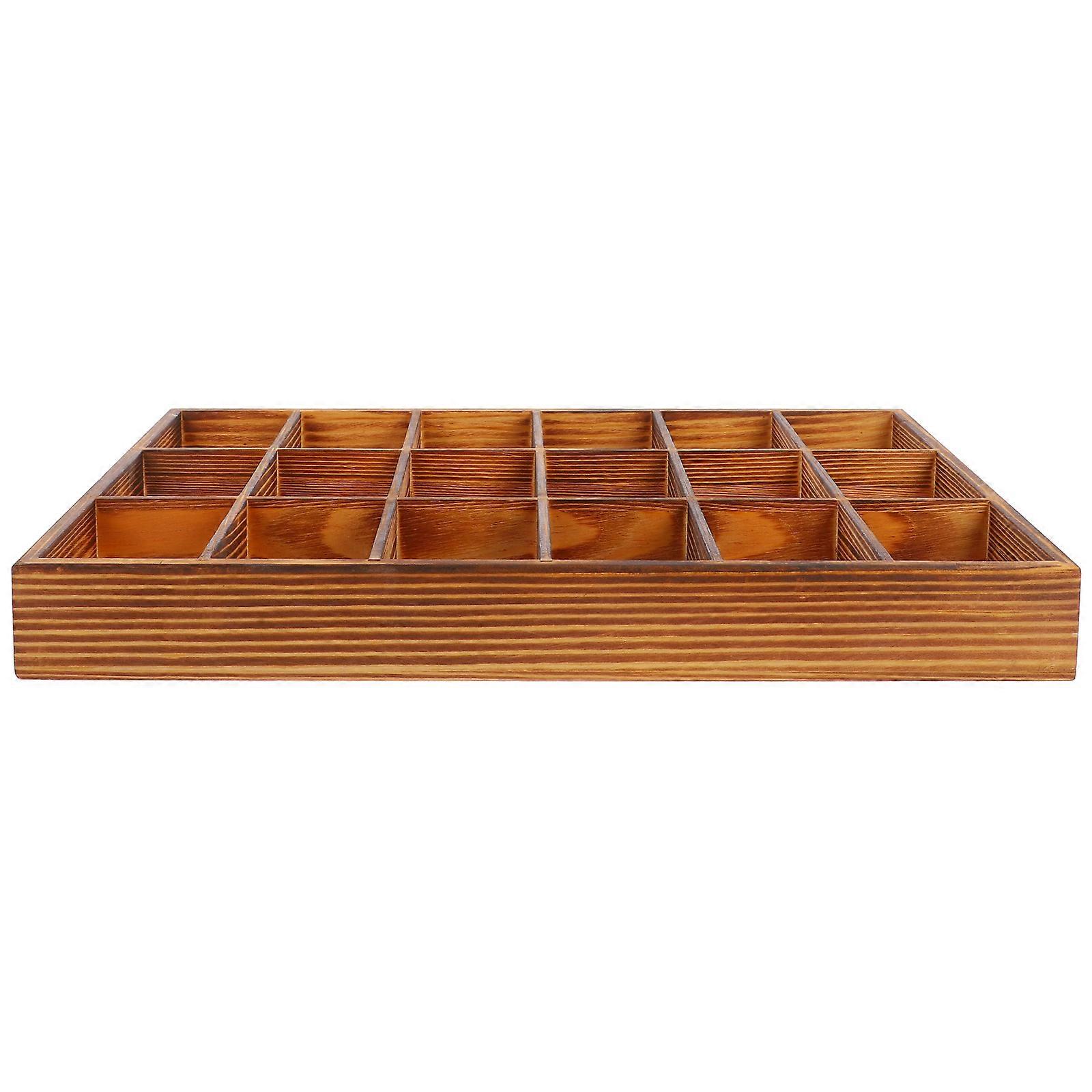 Drawer Organizer With Lid Minimalist Rectangular Design For Home Decor 35.20X24.20X4.00CM Quick Access Storage Box 1Pcs
