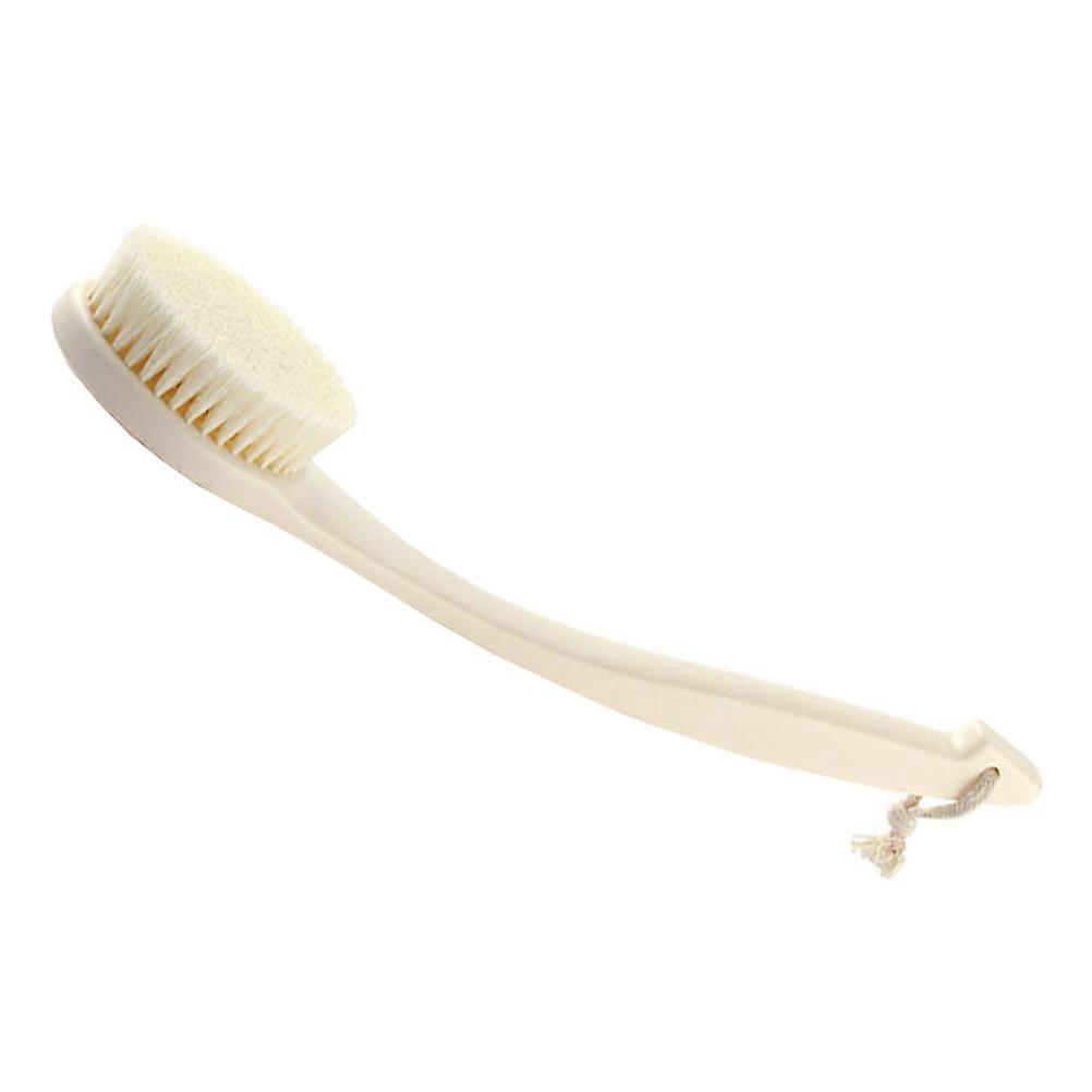 Long Handle Bath Brush with Soft Bristles for Body Scrubbing, Exfoliating, and Deep Cleansing – Comfortable Grip for Men and Women