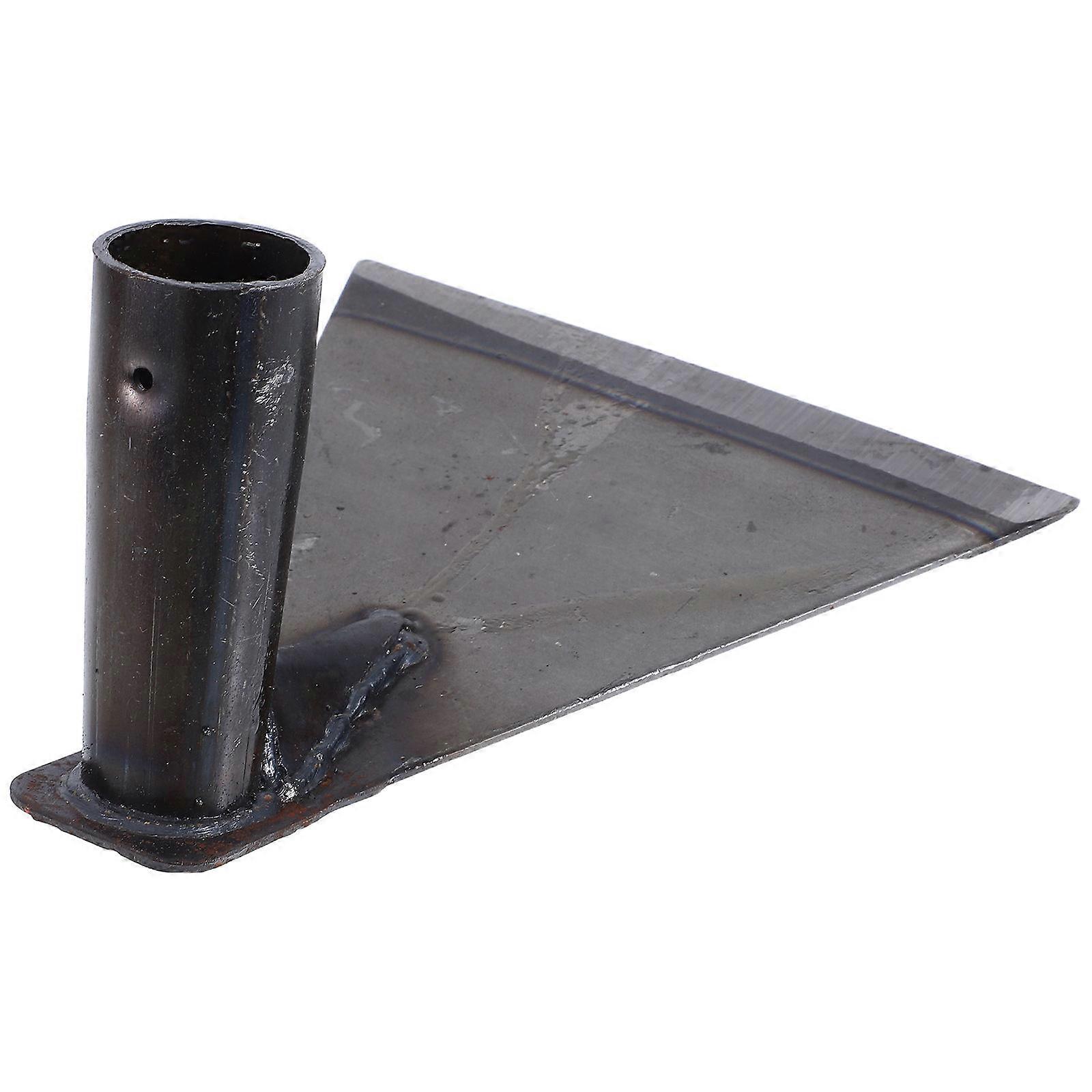 Hoe Farming Tool Agricultural Hoe For Digging And Weeding Triangular Silver 20.00X17.50X10.50CM Versatile 1Pack