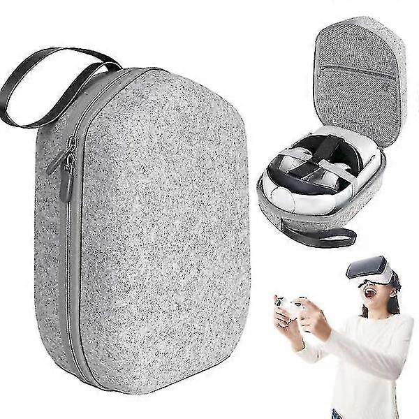 Hartschalenkoffer kompatibel mit Meta/oculus Quest 2 Basic/Elite-Version, große Abdeckung