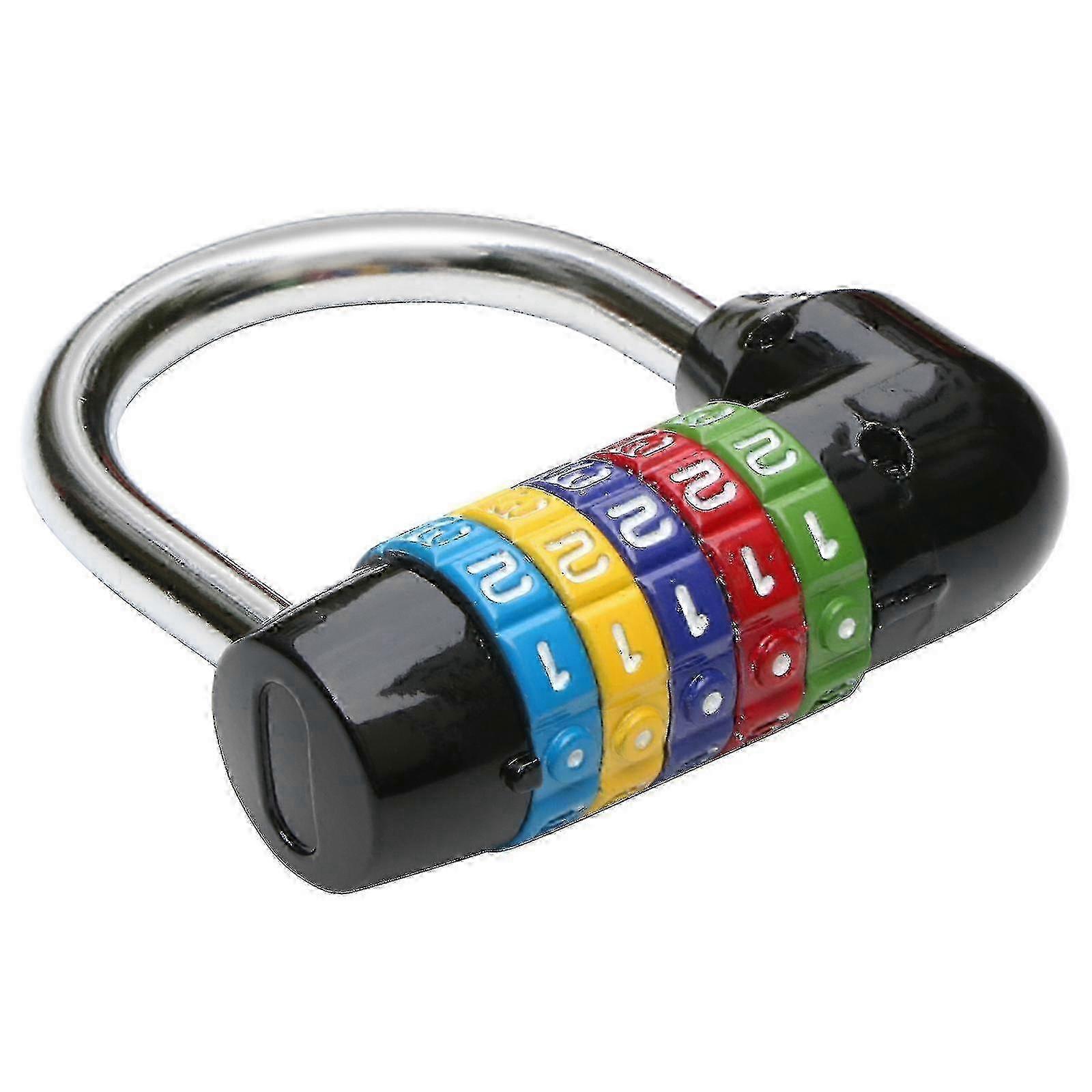 2025 Black Combination Lock with 5-Digit Security by Trixes