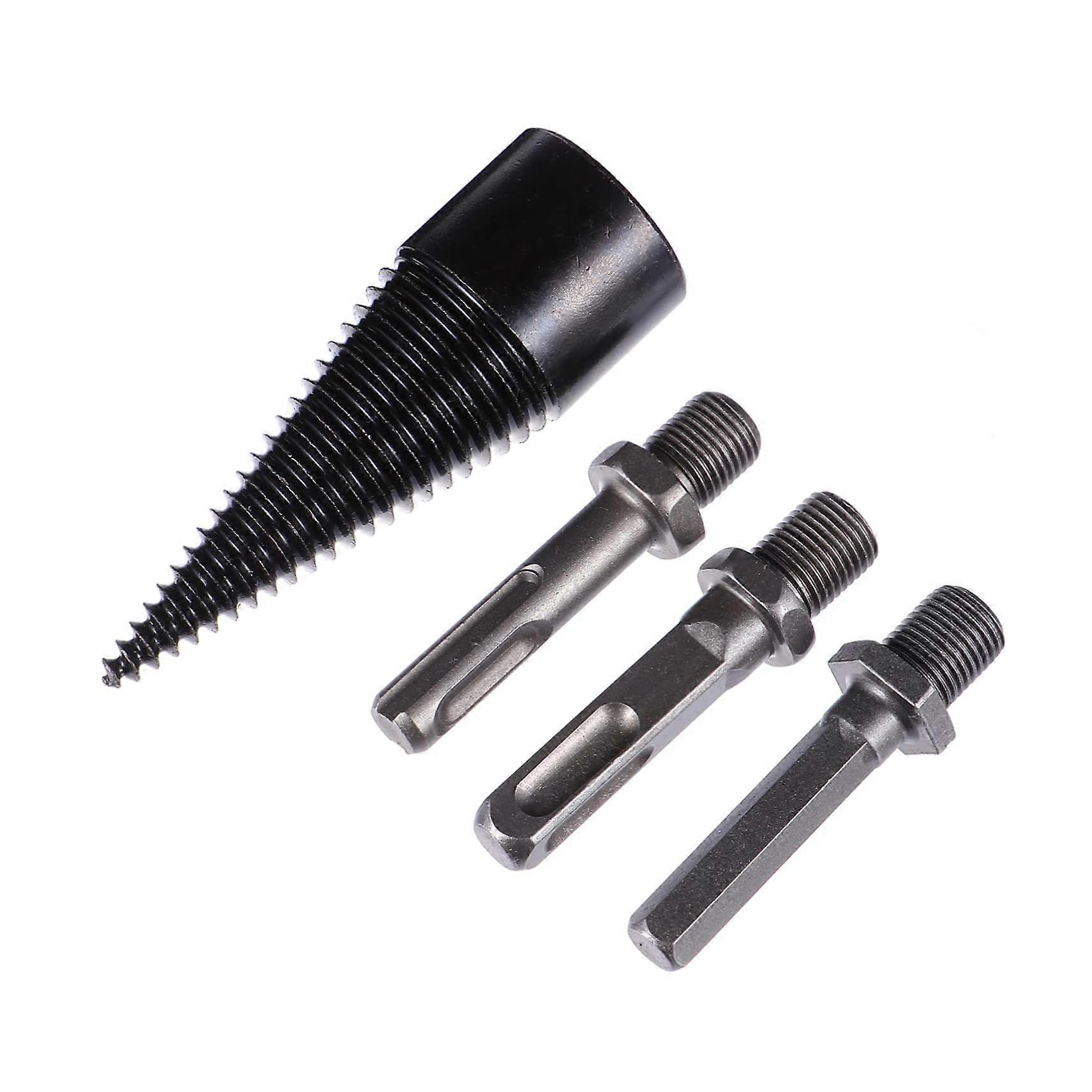 Wood Chipper Wood Splitting Tool Wood Splitting Axe Wood Splitting Machine Firewood Wood Splitter Drill Bit Rotary Tool