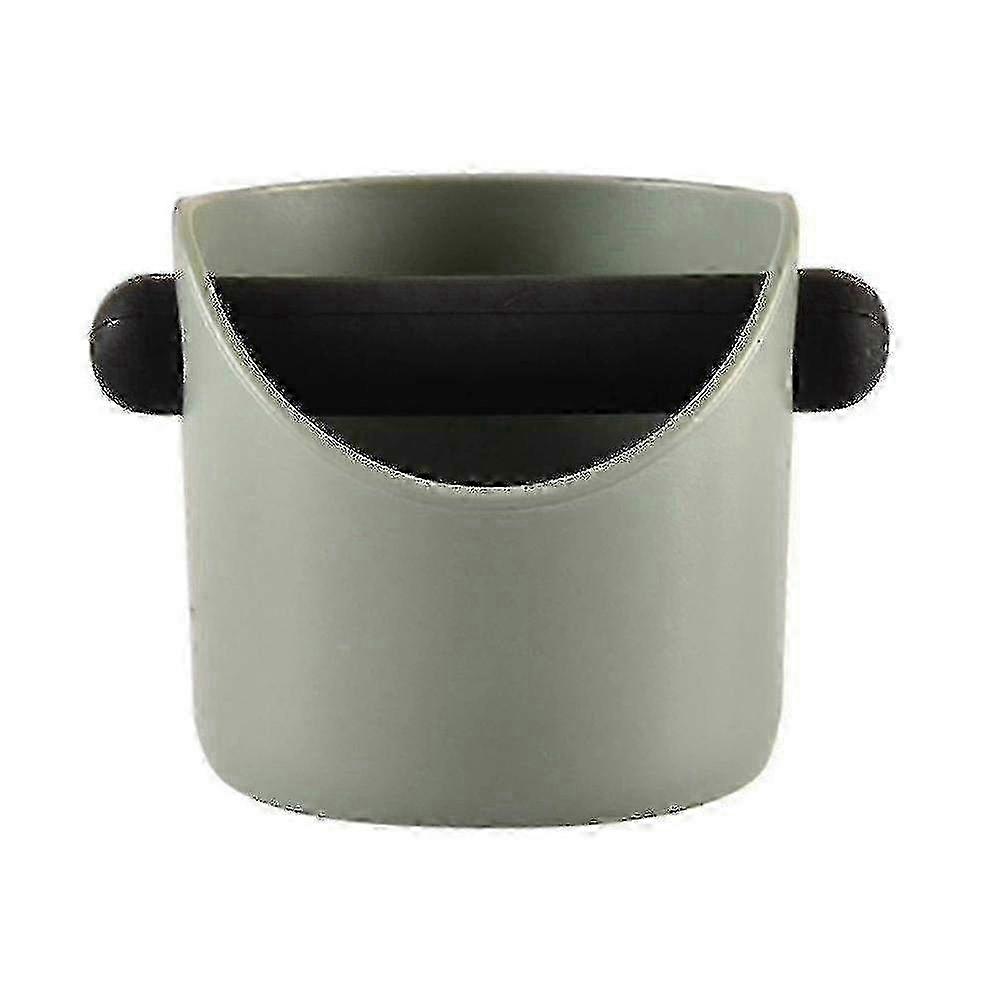 Anti-Slip Coffee Knock Box with Shock-Absorbent Design - Detachable Espresso Grind Dump Bin & Waste Bin for Cafes and Home Use