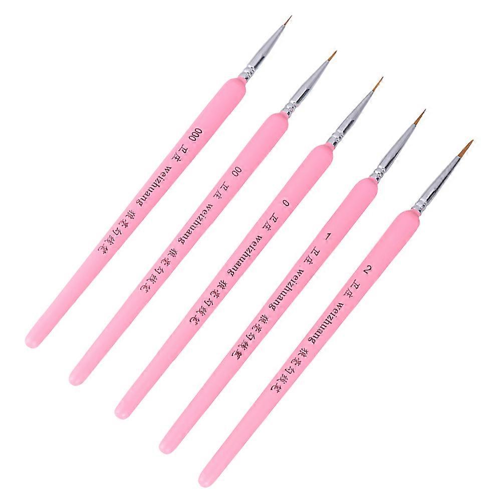 Here's a refined product description you can use for marketing or listing the **5pcs Detail Paint Brush Set**:
### **5pcs Detail Paint Brush Set