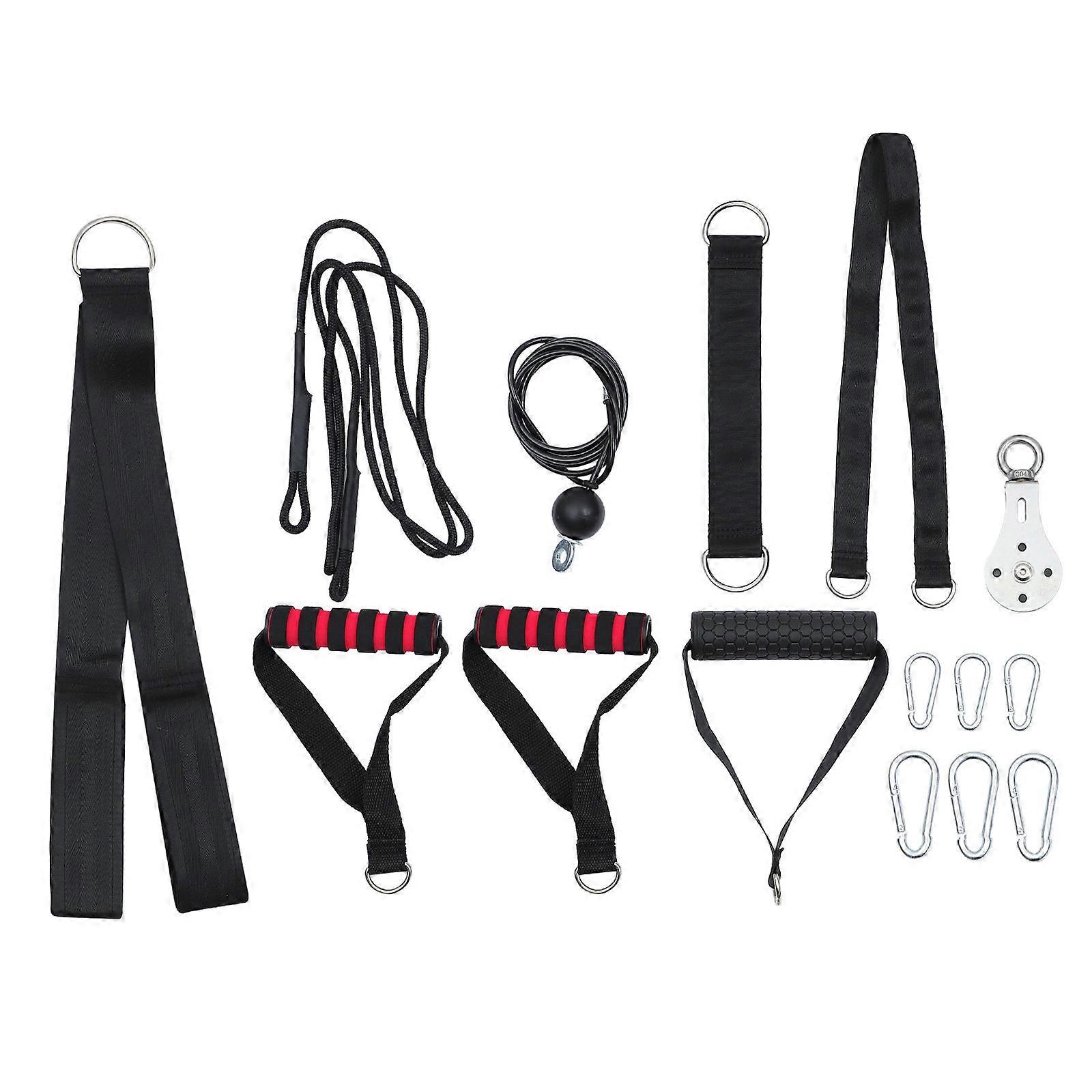 Tricep Cable Attachment Fitness Accessories for Home Gym Assorted Color Arm Training 1 Set