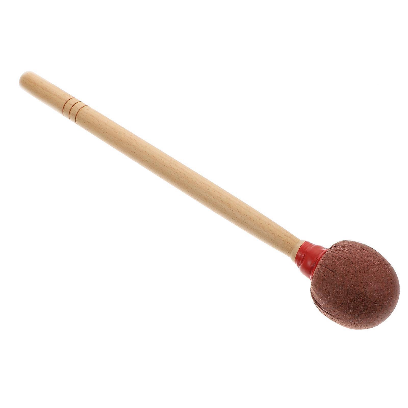 1pc Coffee Bass Mallet do marszu Drum Stick Percussion Instrument Accessory