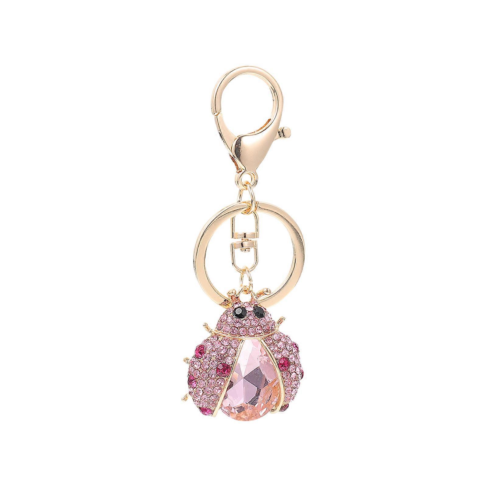 It looks like you're referring to a product listing for a **"1pc Adorable Ladybug Key Chain Pendant Bag Hanging Decoration For Car Keys, Cute DIY