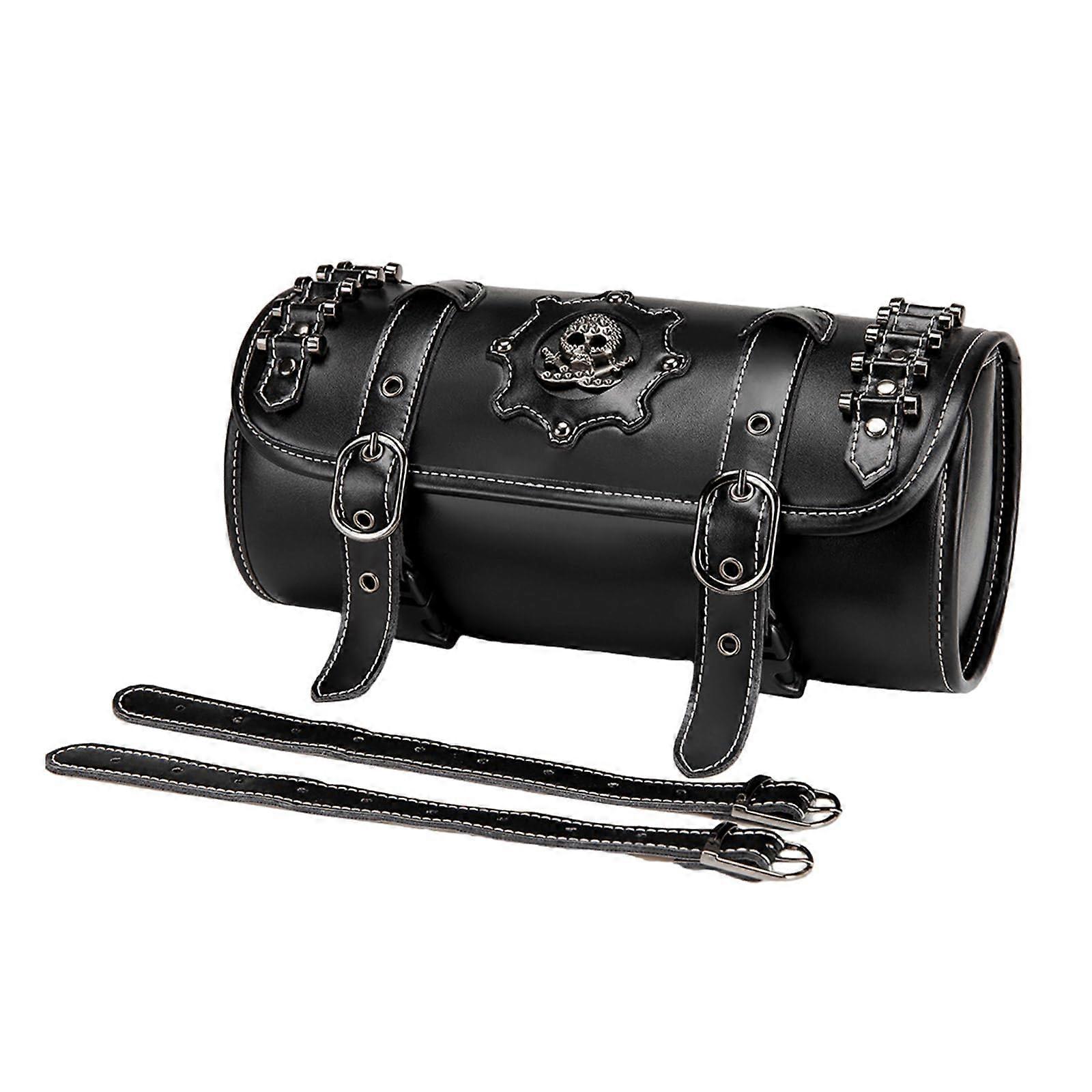 Tool Bag Front Fork Bag Roll Bag Front Pocket Vintage Saddlebag