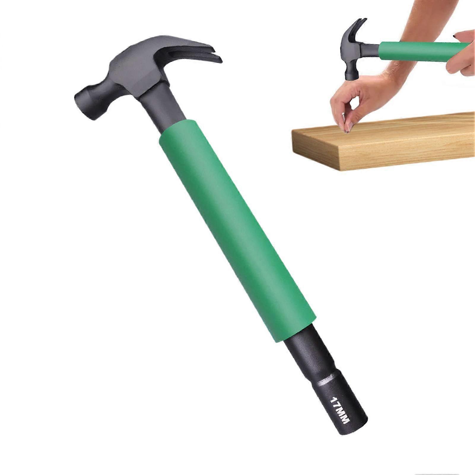 Claw hammer, multifunctional Air conditioning tool Nonslip shockresistant handle, for woodworking, home use