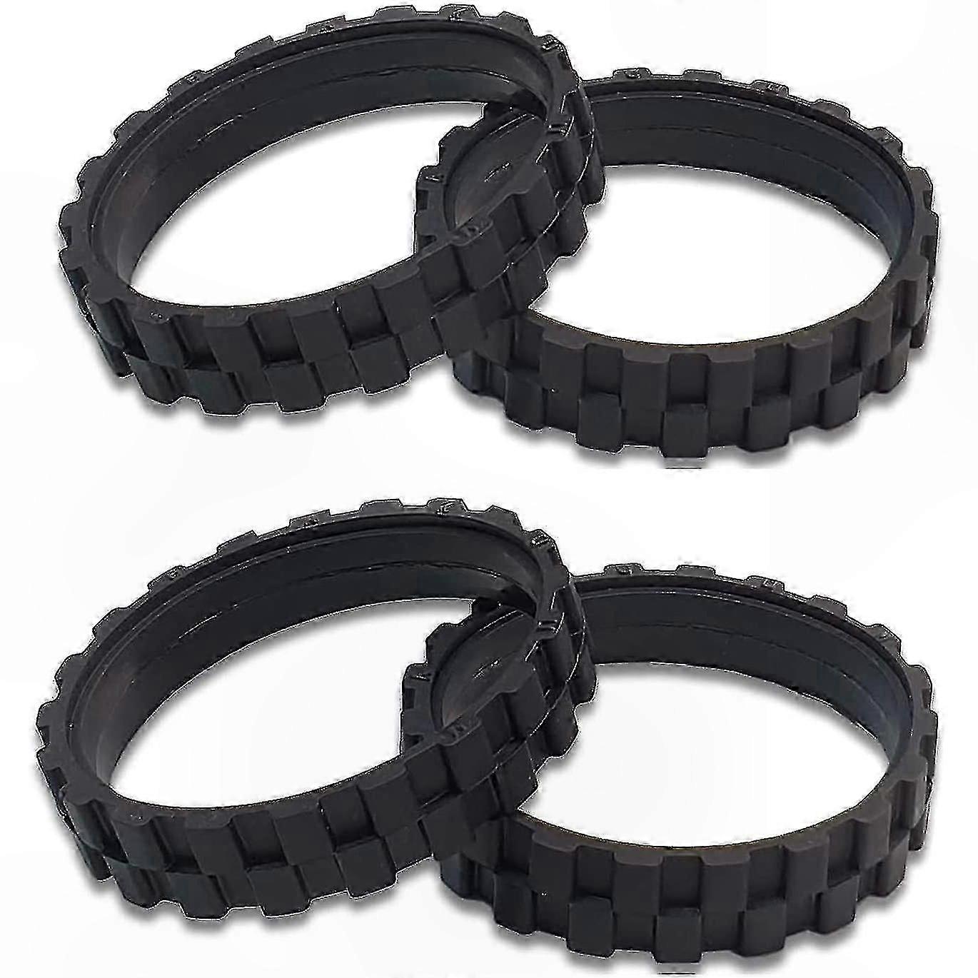 Anti-Slip Tires with Strong Adhesion for Series 500-900 Wheels, Easy to Install, Durable Performance, Set of 4