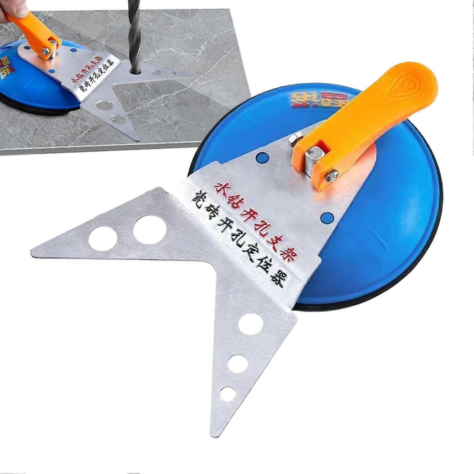 Adjustable tile finder Opening aid with suction cup for tiles, nonslip with suction cup for glass and porcelain.