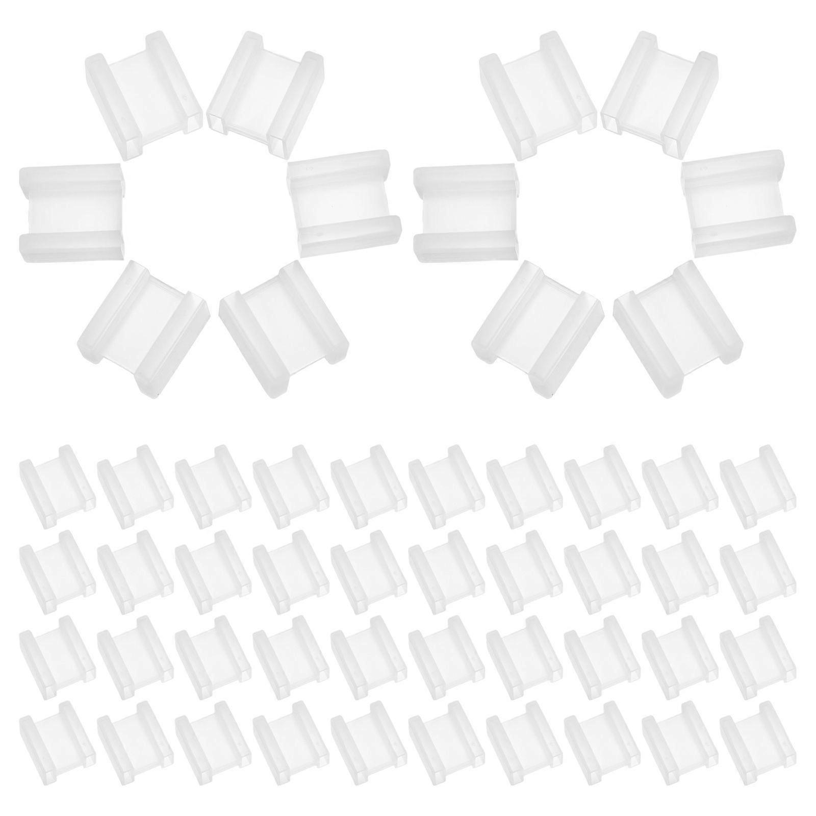 100pcs Plug Foot Protector Outlet Protector Power Plug Shield Cover Electrical Outlet Cap Plug Shield Socket Protector Outlet Cap