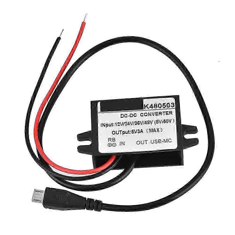 DC/DC 8-50V Step Down to 5V 3A Max Converter Module