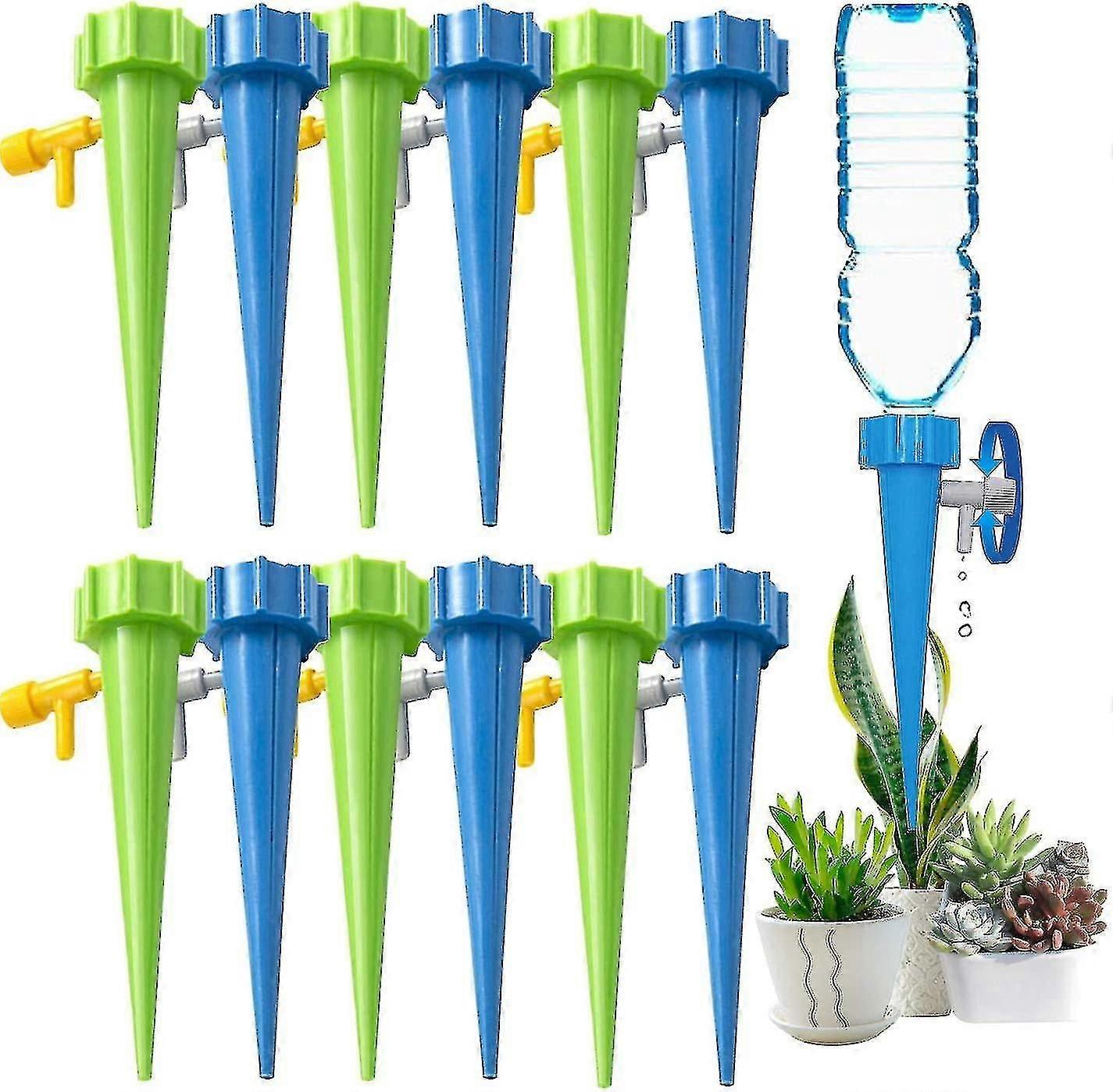 Self-Watering Spikes with Slow Release Valve  Automatic Plant Irrigation System