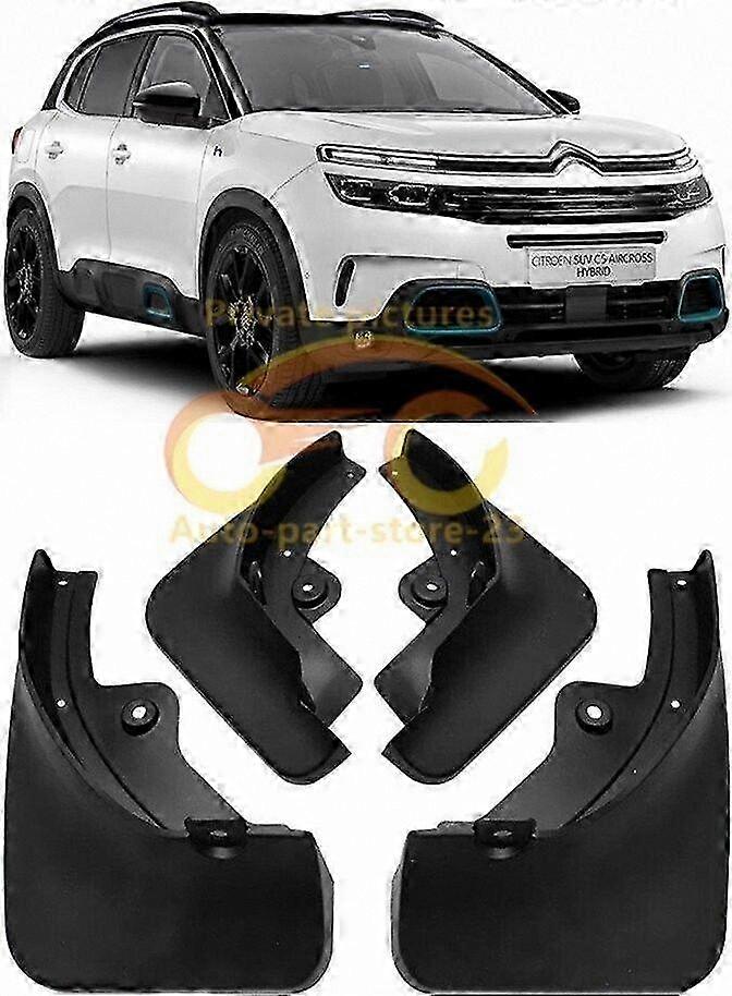 Full Set Mud Flaps and Splash Guards for Citroen C5 AIRCROSS 2018-2024