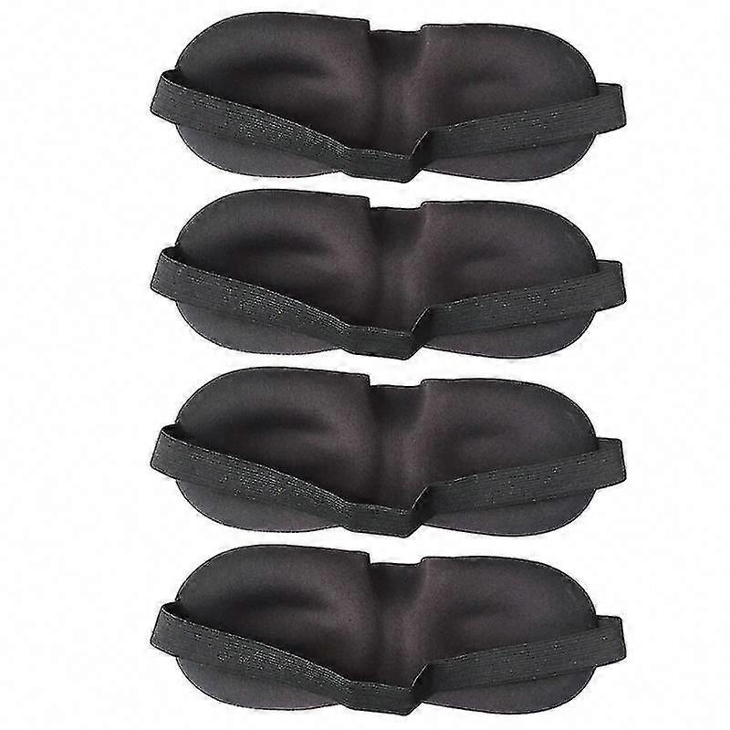 4pcs Comfortable Sleeping Eye Mask for Better Sleep